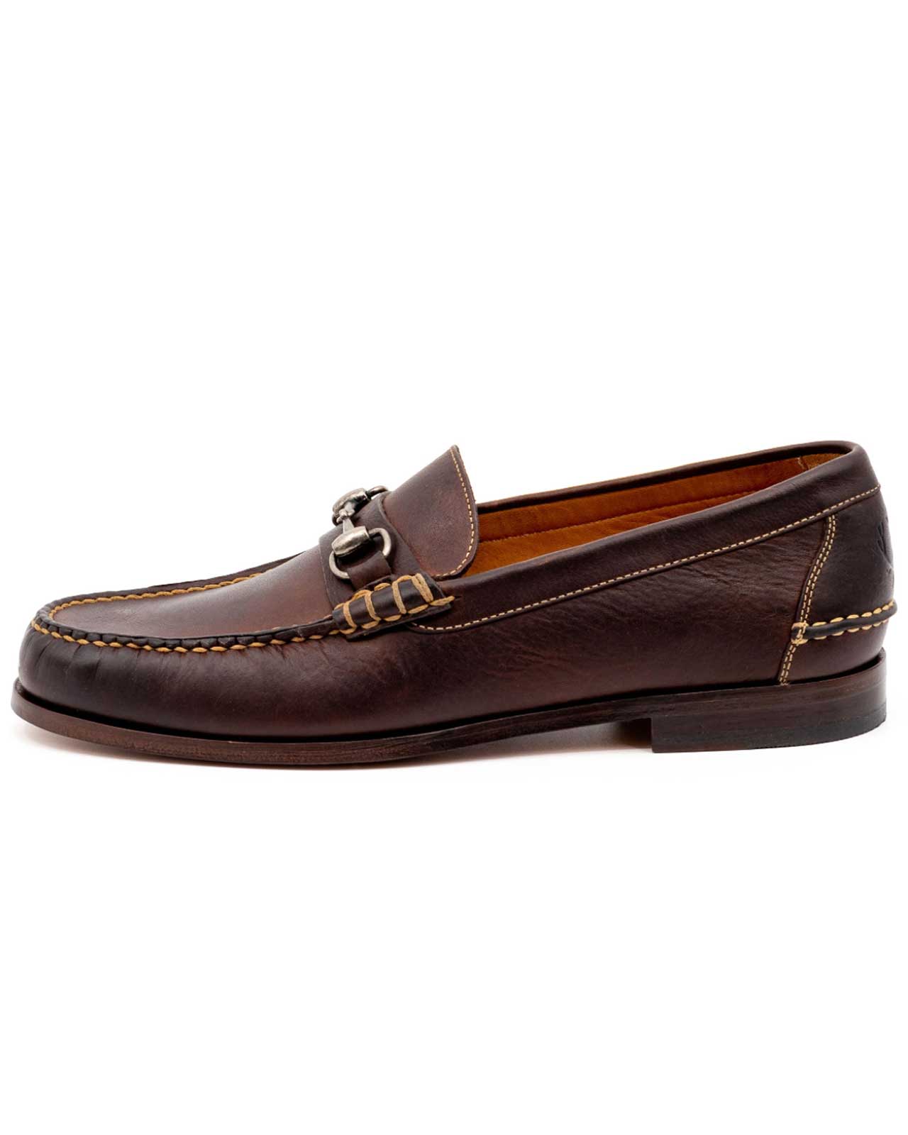 All-American Horse Bit Loafer-8 M-Walnut-Martin Dingman-Levy's Clothier