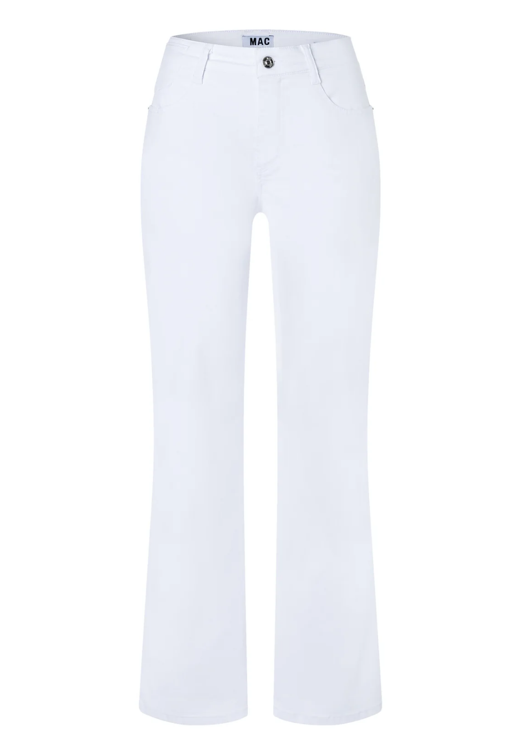 Laura Flared Fit Jean - White-4-MAC JEANS-Levy's Clothier