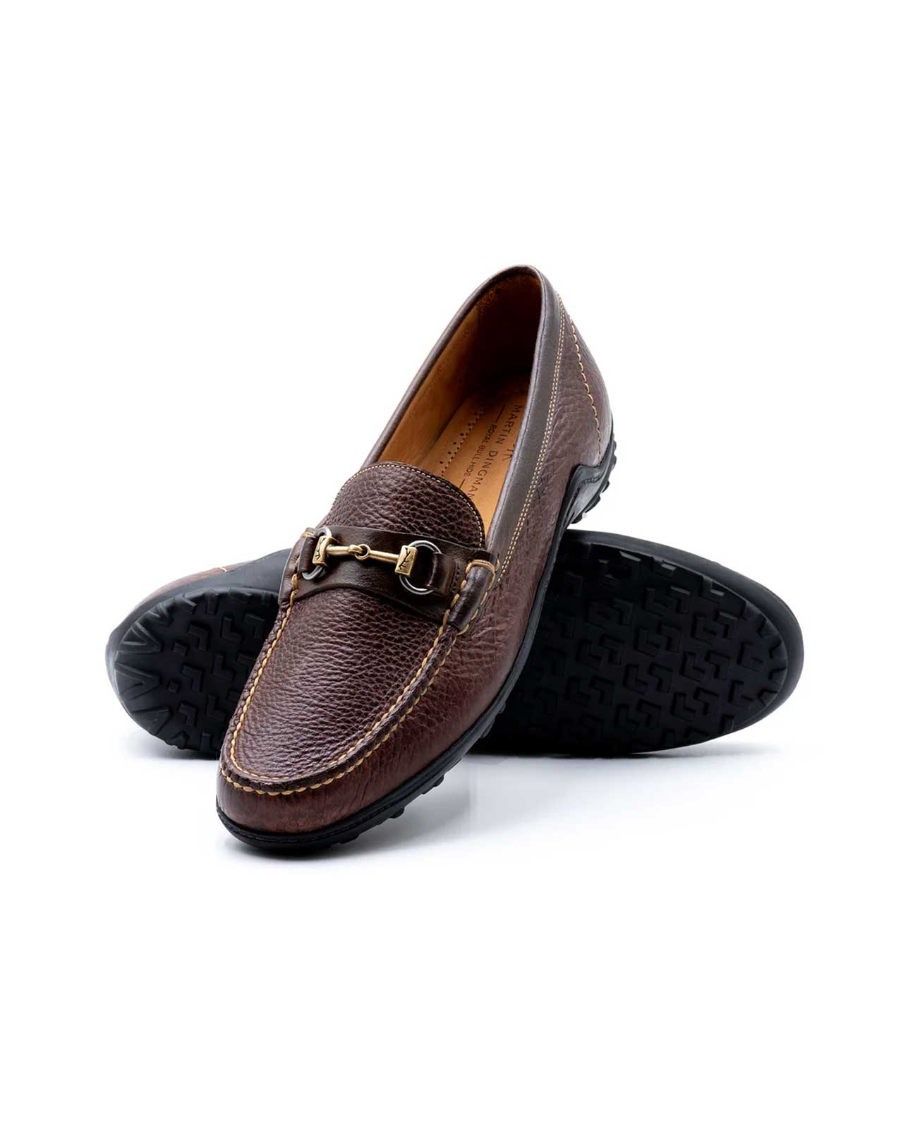 Bill Royal Bullhide Horse Bit Loafer-7 M-Old Brown-MARTIN DINGMAN-Levy's Clothier