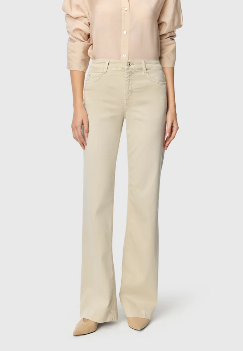 Dream Wide Light Jeans - Beige-4-MAC JEANS-Levy's Clothier