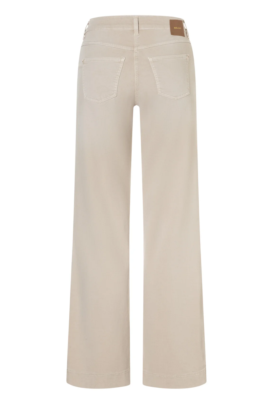 Dream Wide Light Jeans - Beige-4-MAC JEANS-Levy's Clothier