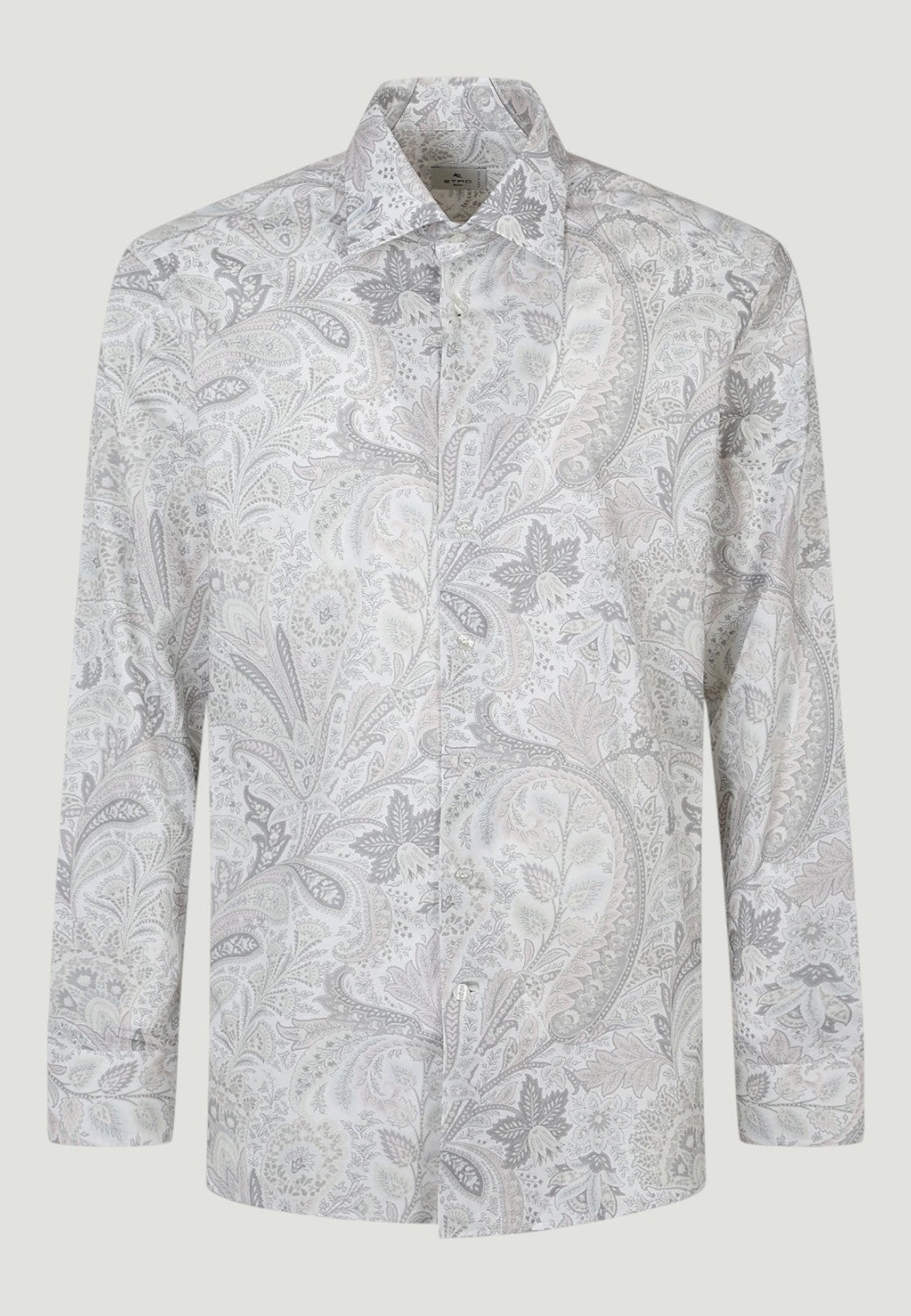 Etro Floral Paisley Cotton Shirt-40-ETRO-Levy's Clothier