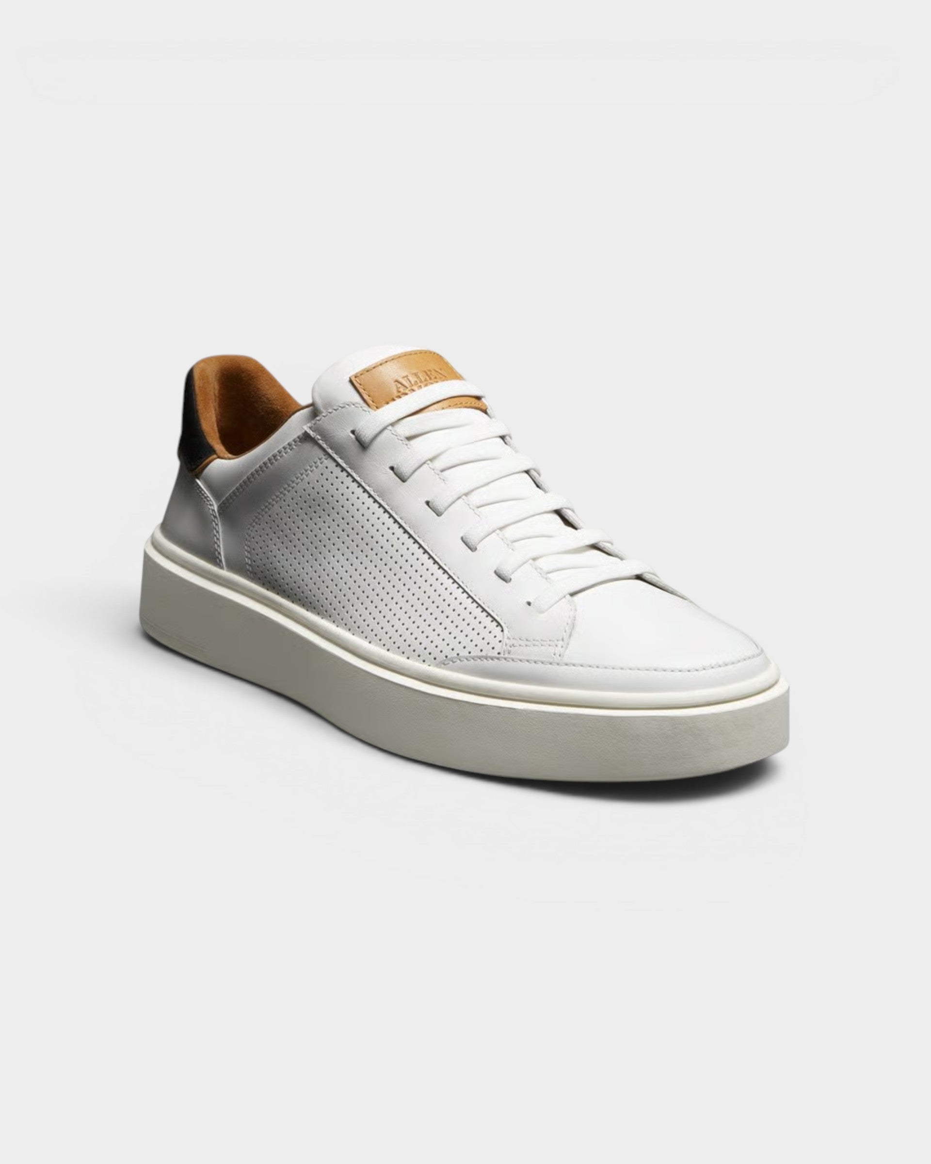 Oliver Slip-On Sneaker-7 D-White-Allen Edmonds-Levy's Clothier