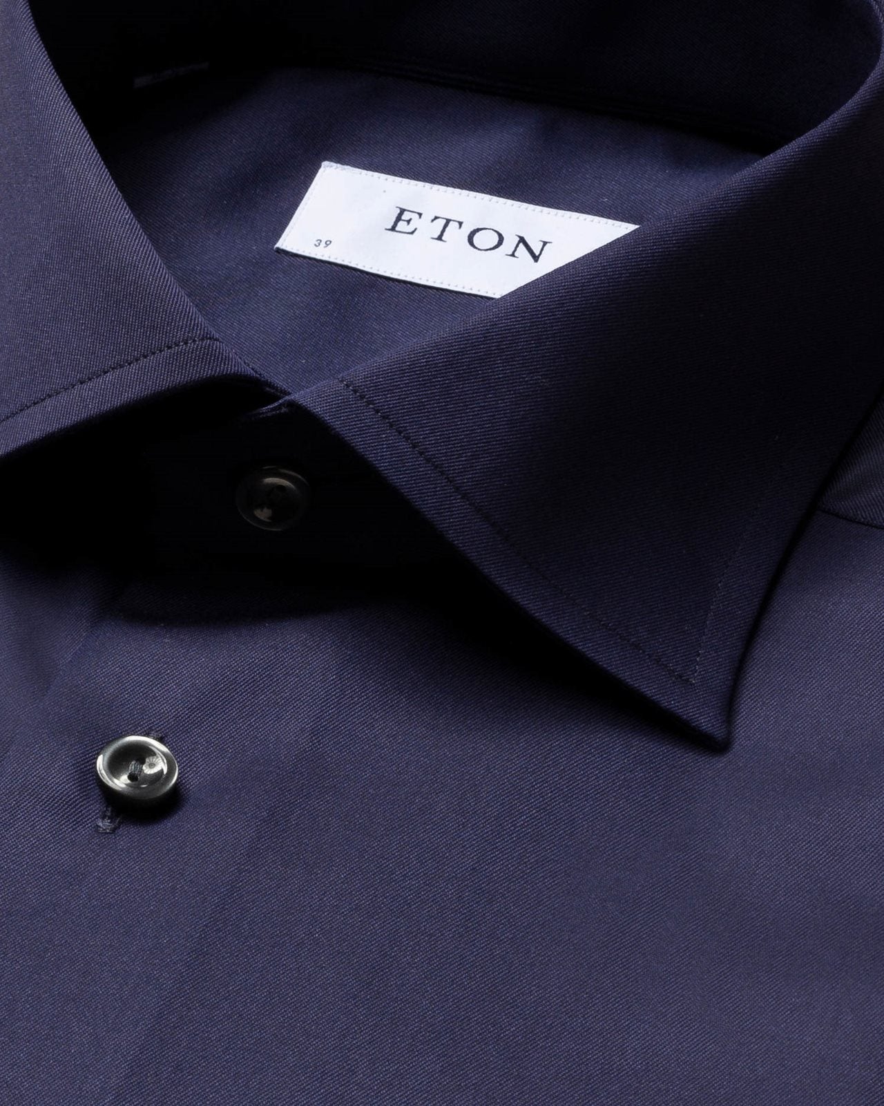 Contemporary Fit Signature Twill Shirt - Navy-15.5/39-NAVY-ETON OF SWEDEN-Levy's Clothier