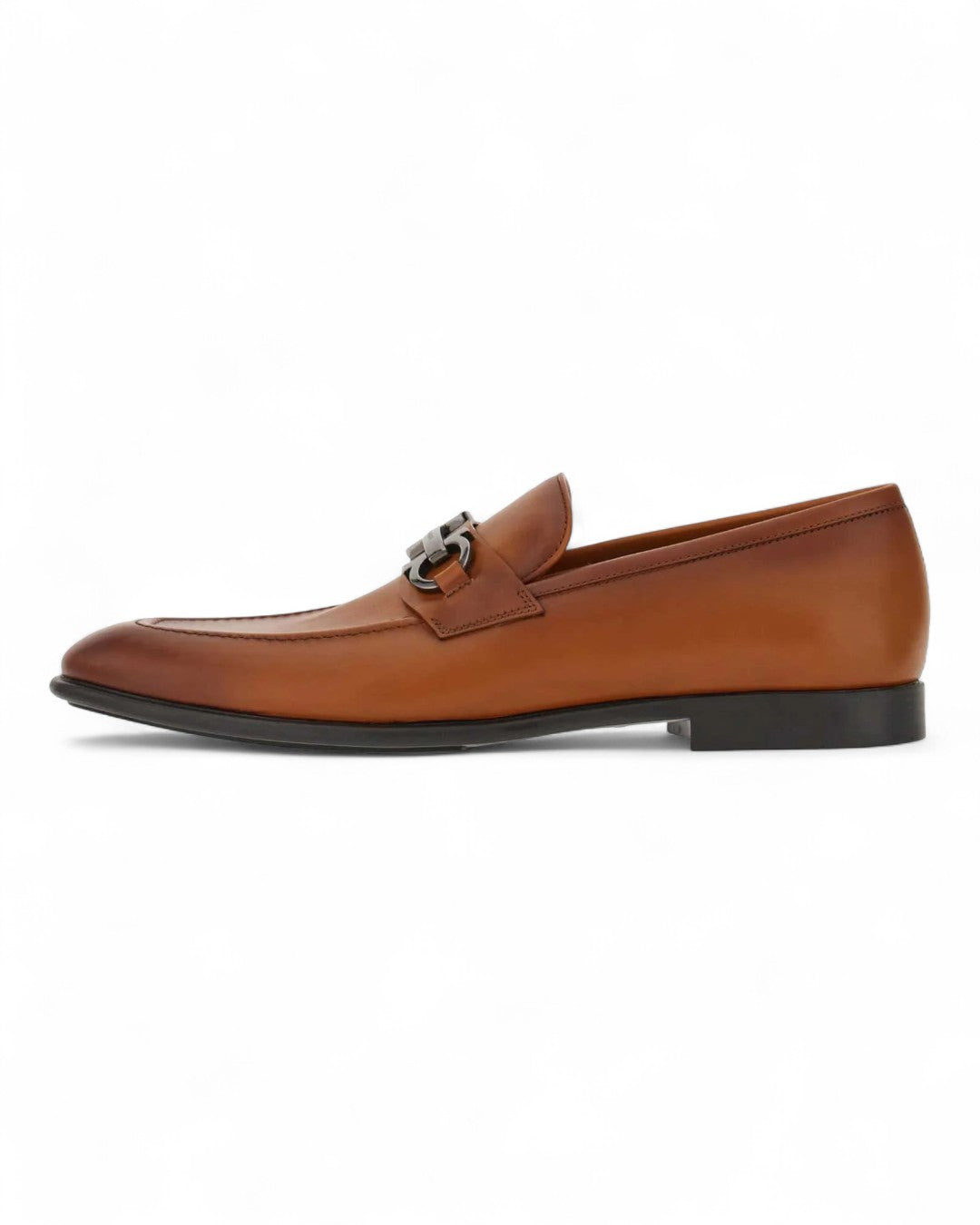 Foster Gancini Bit Loafer-7 D-Vicuna-Ferragamo-Levy's Clothier