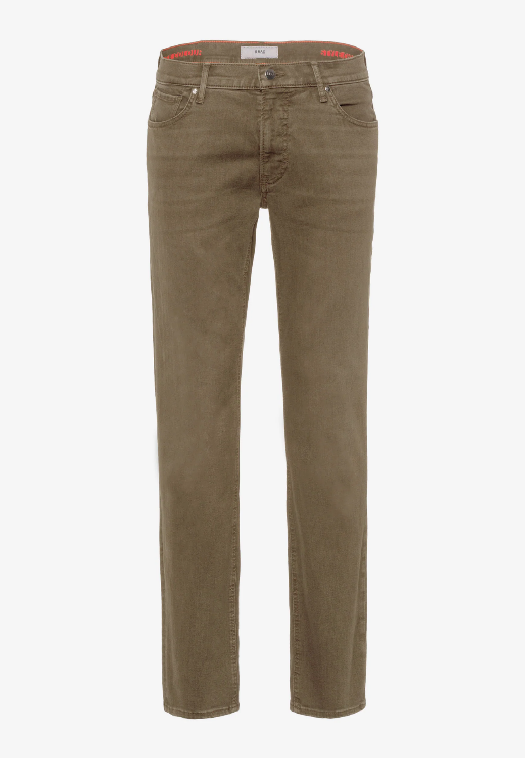 Chuck Hi-Flex Stretch Pants-32-DARK BEIGE-BRAX TROUSERS-Levy's Clothier