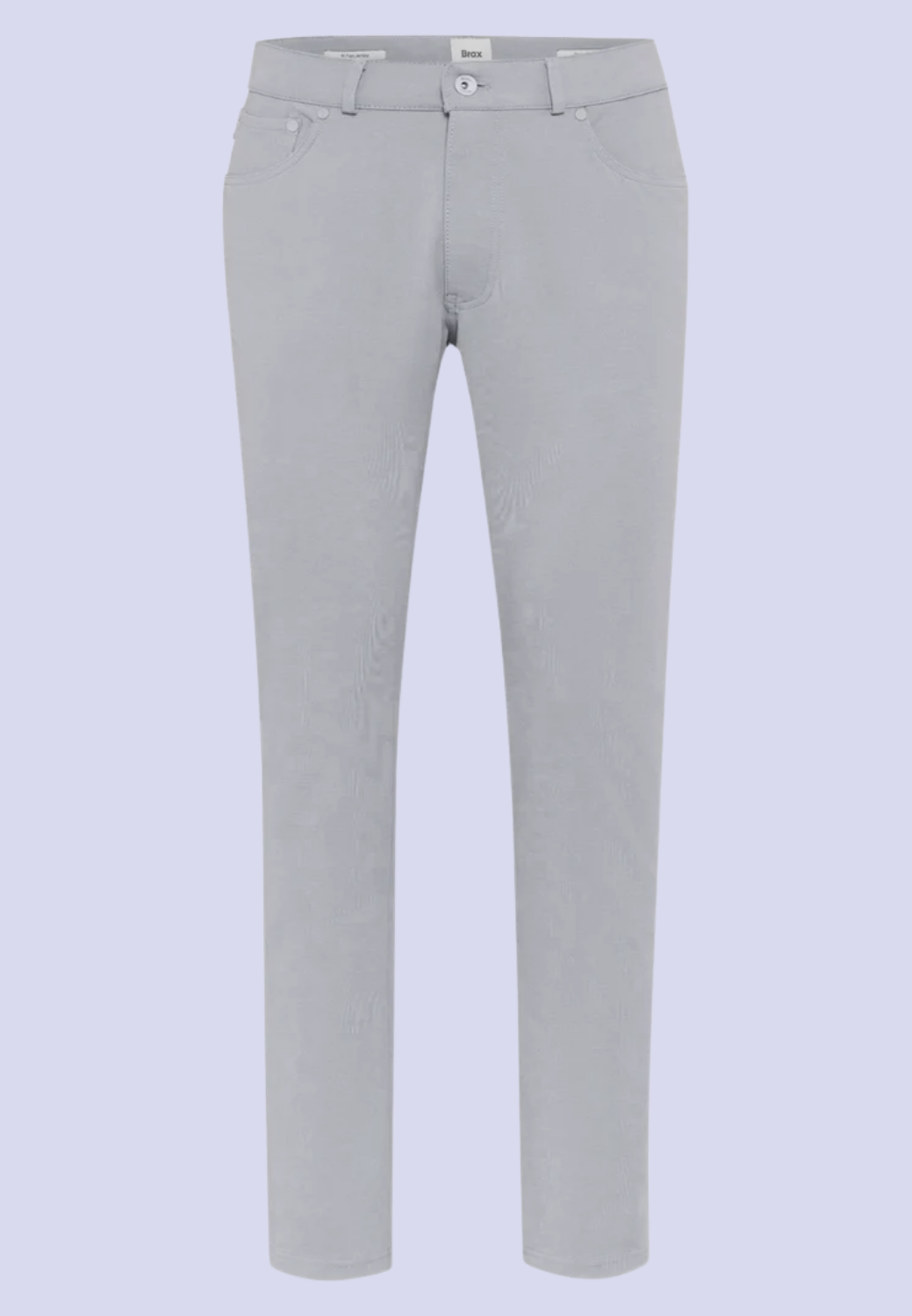 Chuck Lightweight Hi-Flex Jersey Pants-30-SILVER-BRAX TROUSERS-Levy's Clothier
