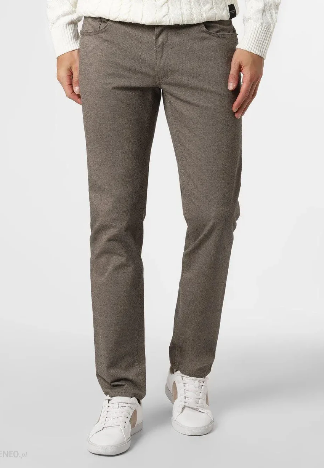 Chuck Flex 5 Pocket Jersey Pant-32-WALNUT-BRAX TROUSERS-Levy's Clothier