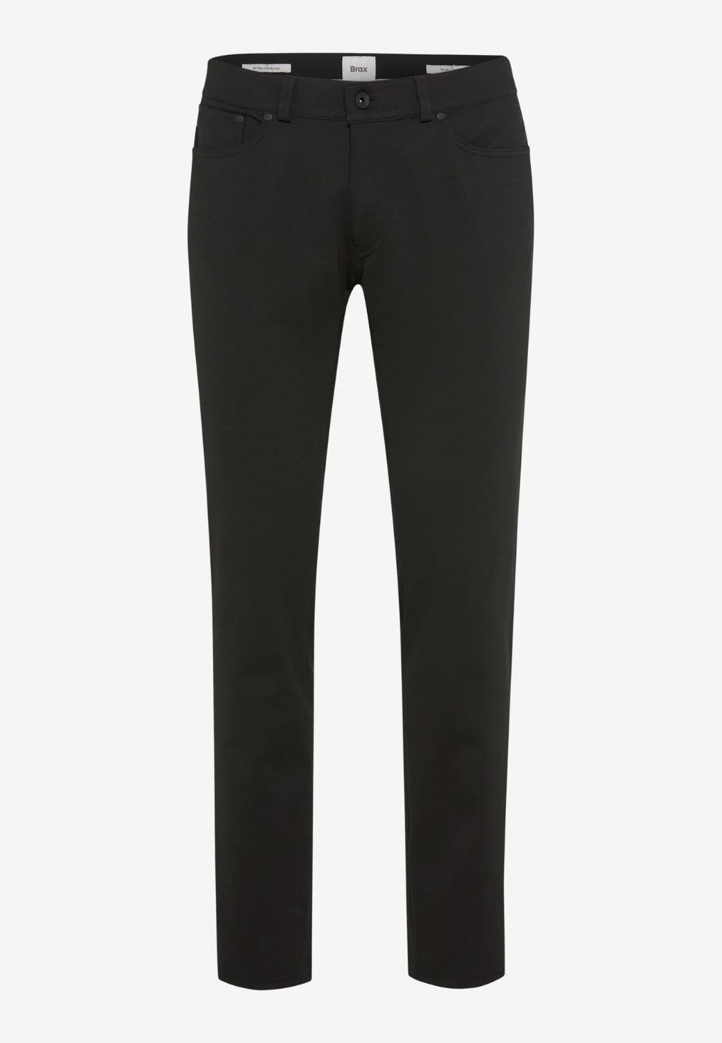 Chuck J Hi-Flex Jersey Pants-34-BLACK-BRAX TROUSERS-Levy's Clothier