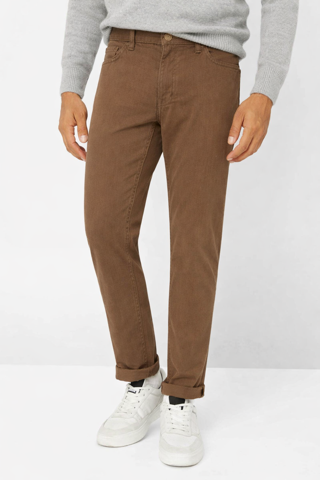 Chuck Fusion Flex Modern Fit-32-CAMEL-BRAX TROUSERS-Levy's Clothier
