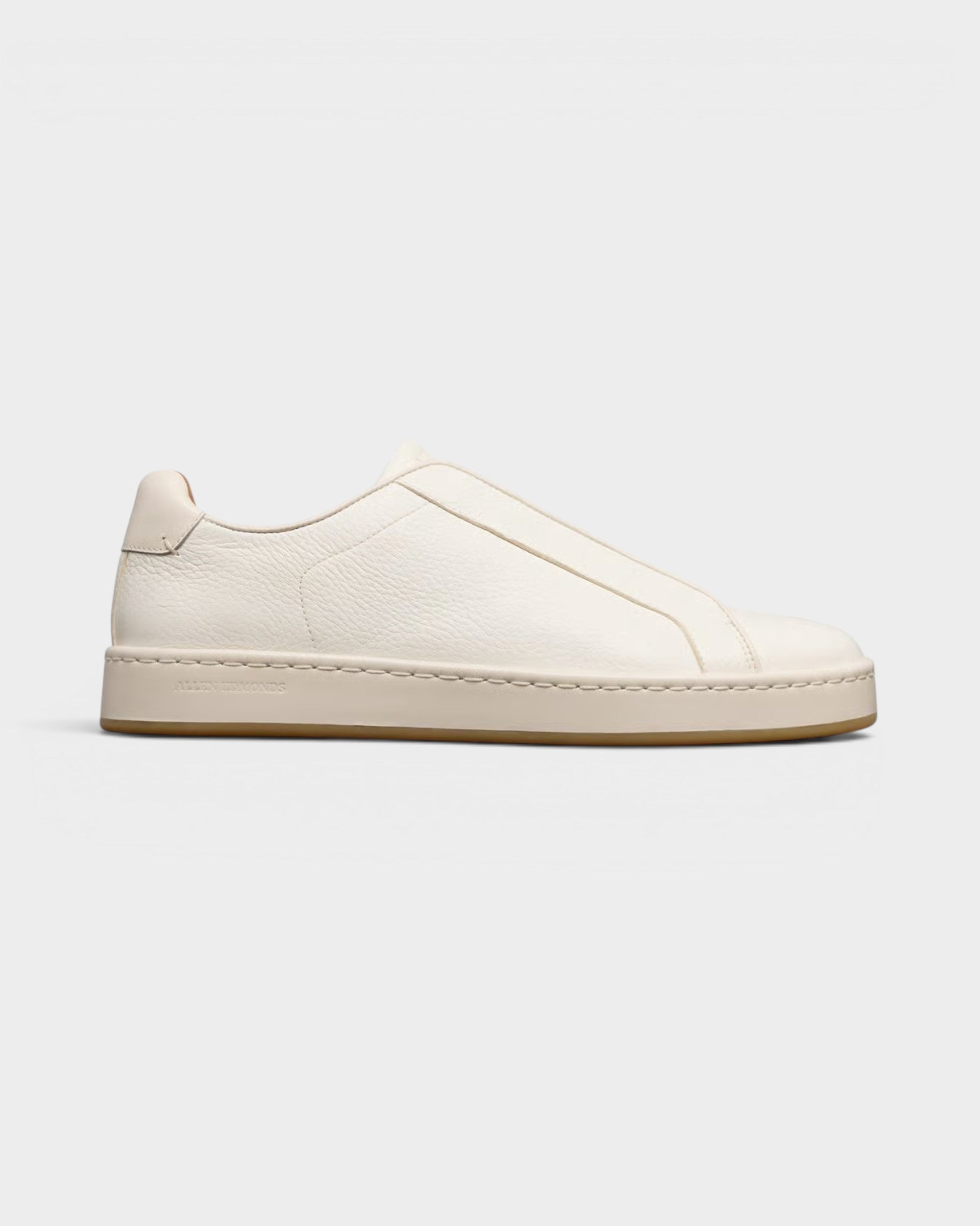 Banks Court Slip-on Sneaker-7 D-White-Allen Edmonds-Levy's Clothier