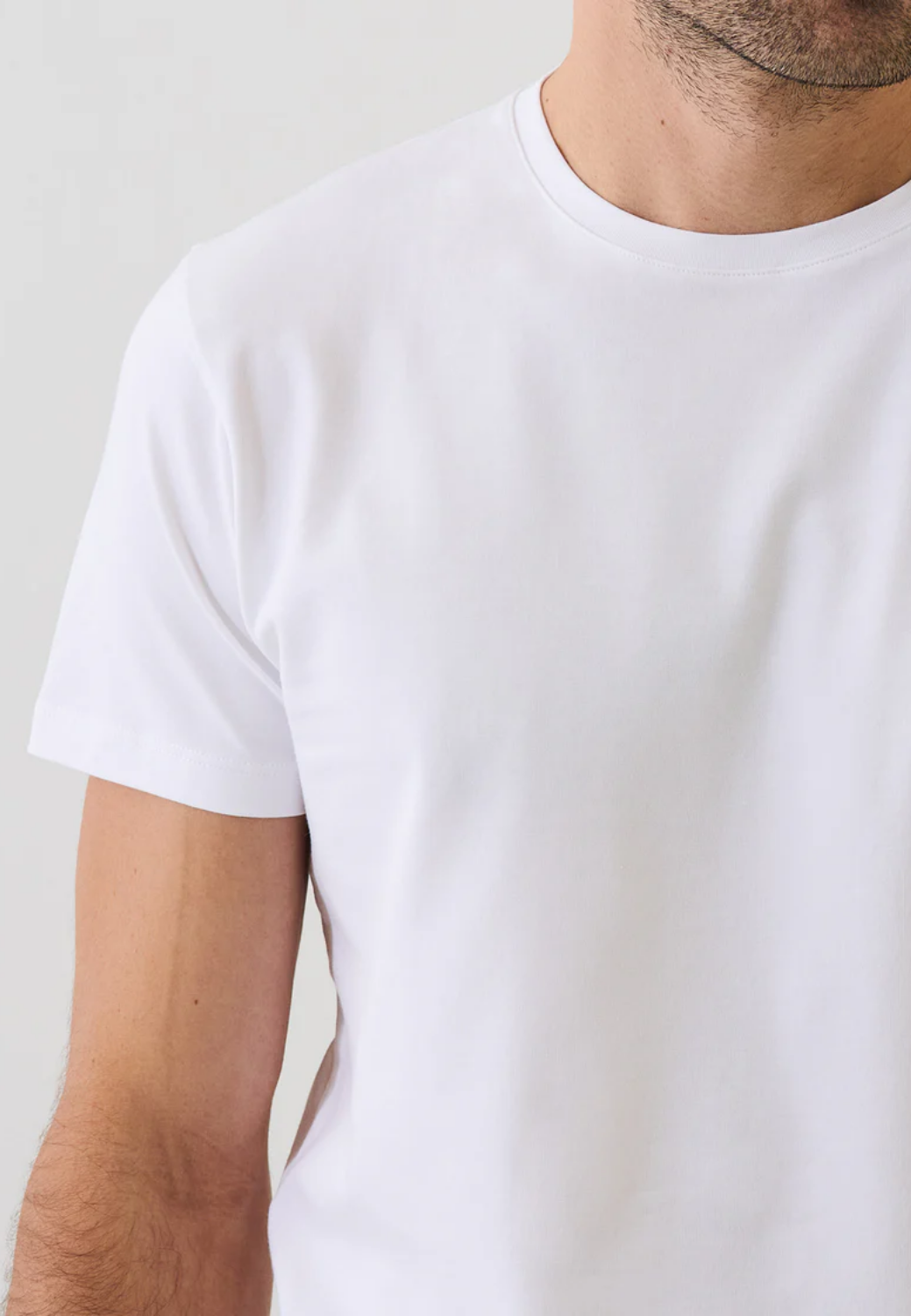 Iconic Pima cotton T-shirt-S-WHITE-PATRICK ASSARAF-Levy's Clothier