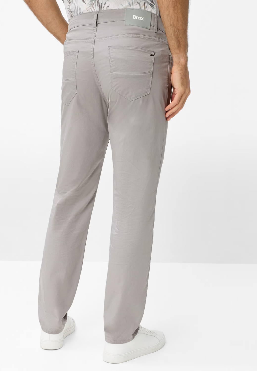 Cadiz Ultralight Satin: Five-pocket In Straight Fit