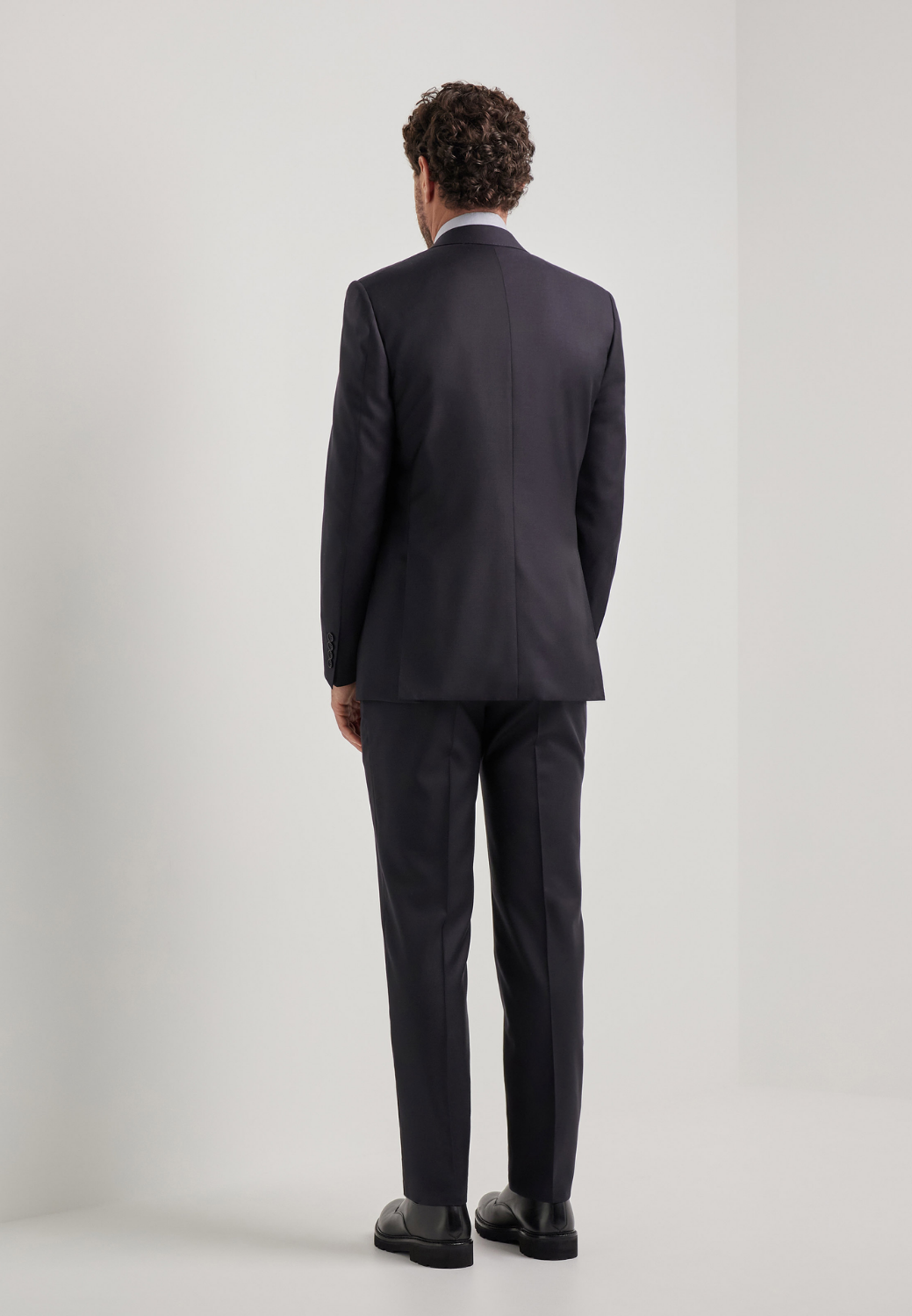 Navy Pure Wool Suit-48-1/REG-CANALI MILANO-Levy's Clothier