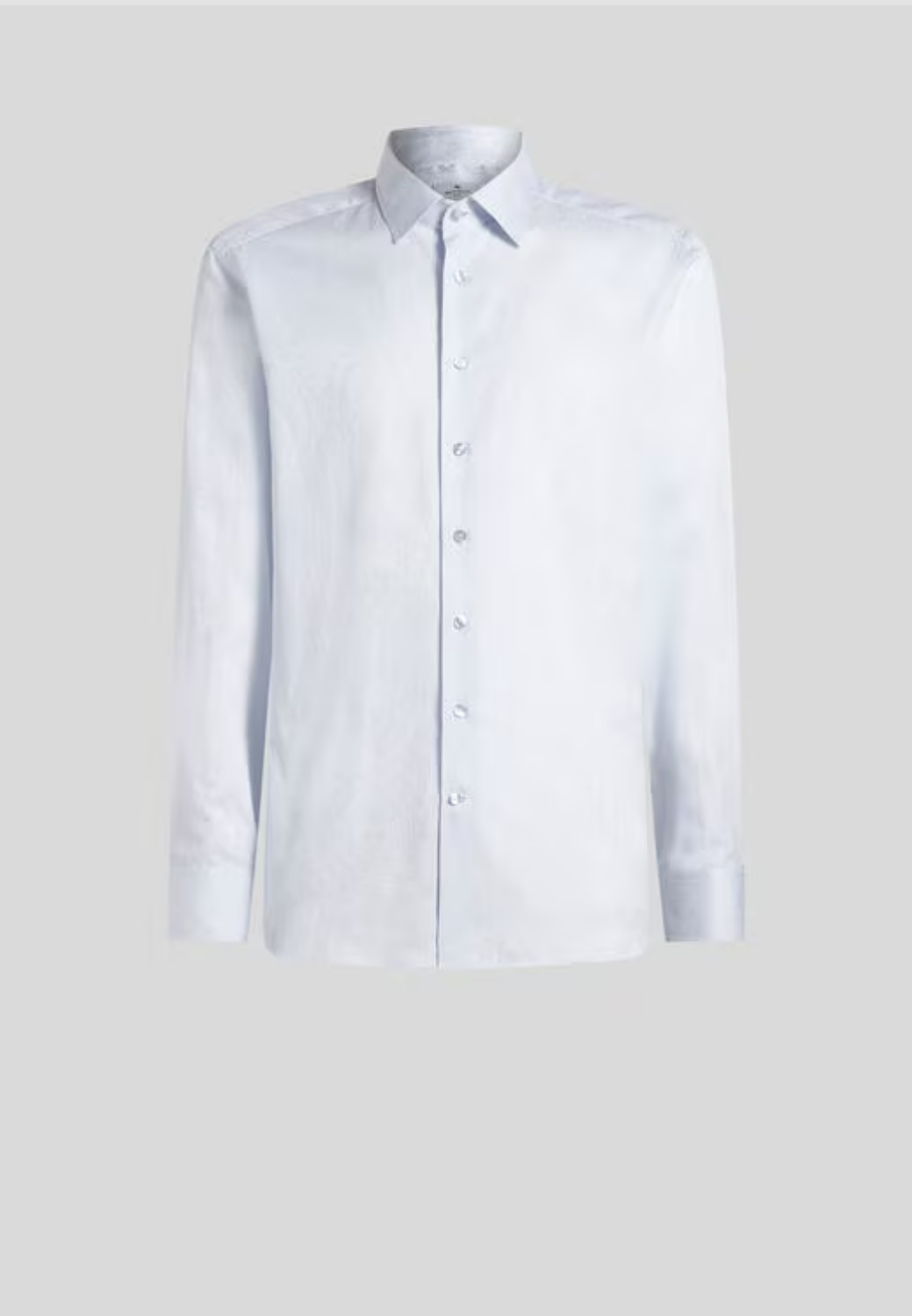 Cotton Jacquard Shirt-15.5-LIGHT BLUE-ETRO-Levy's Clothier