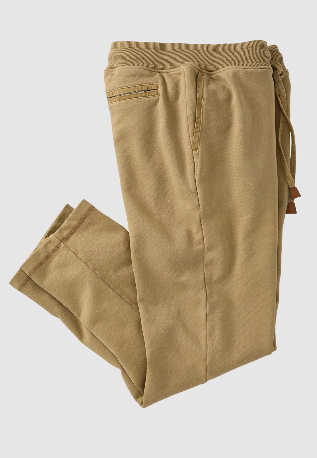 Garment-Dyed Cotton Joggers