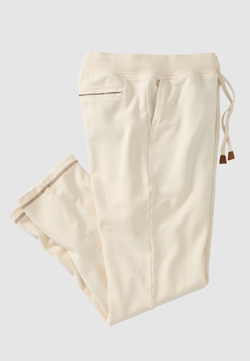 Garment-Dyed Cotton Joggers