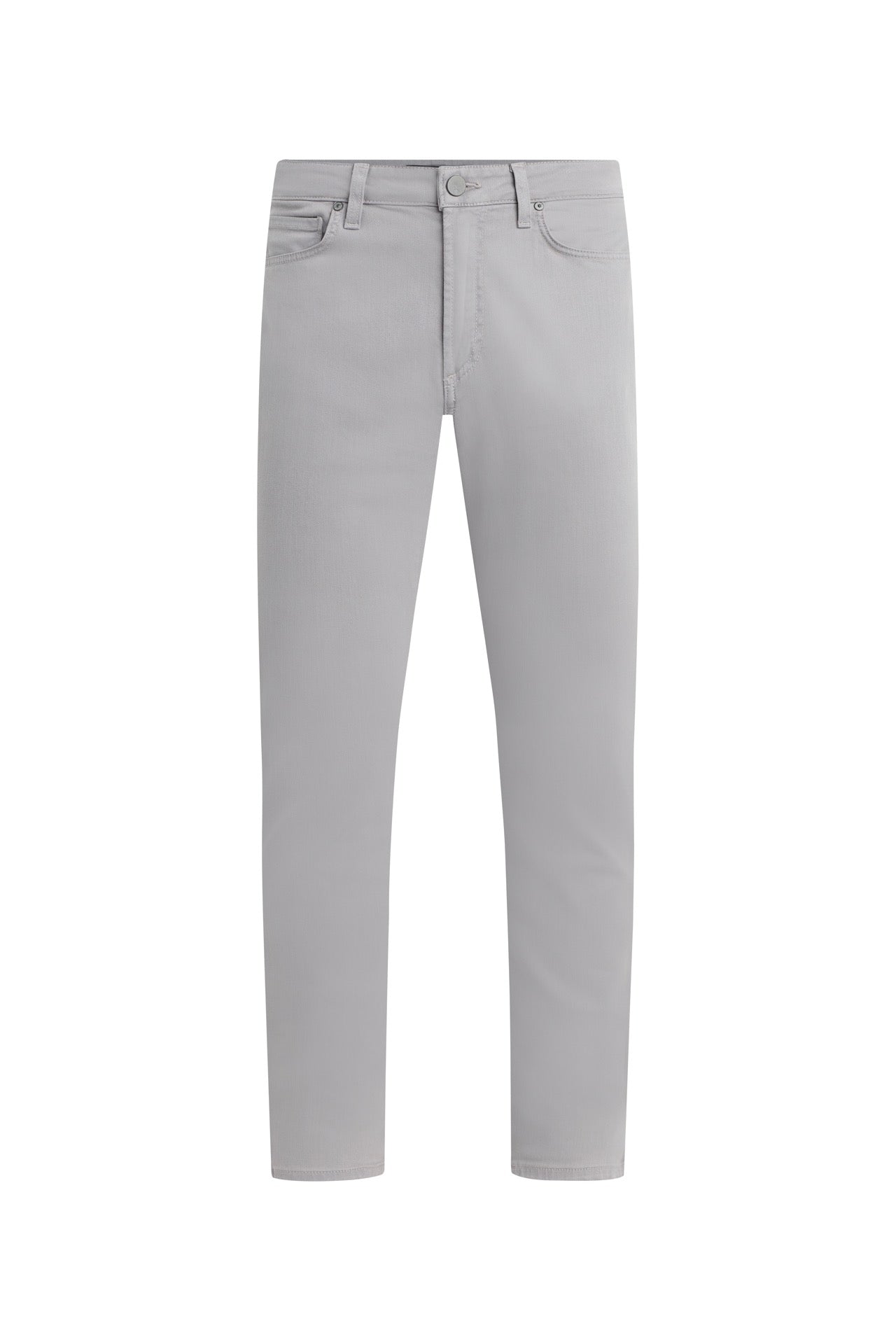 Slim Fit Stretch Twill Pant – Light Grey-Light Grey-28-MONFRÈRE-Levy's Clothier