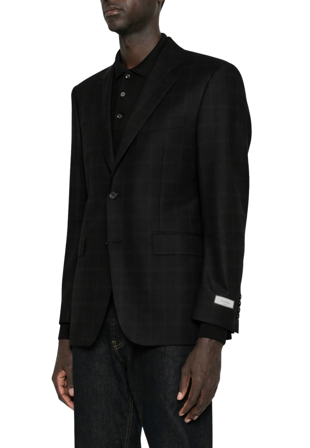 Single Breasted Blazer-52-1/REG-CANALI MILANO-Levy's Clothier