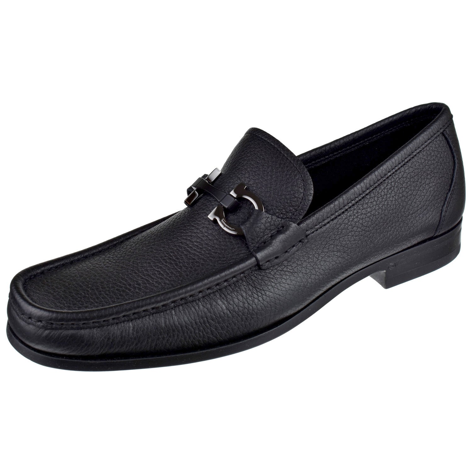 Grandioso Gancini Bit Loafer - Black