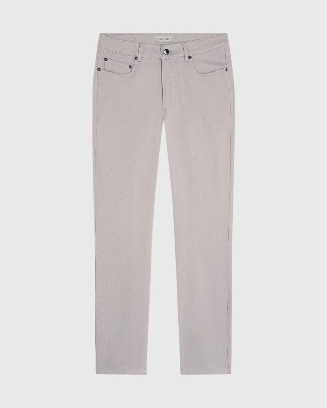 Preston Linen-Cotton Five Pocket Pants-30-STONE-BUGATCHI-Levy's Clothier