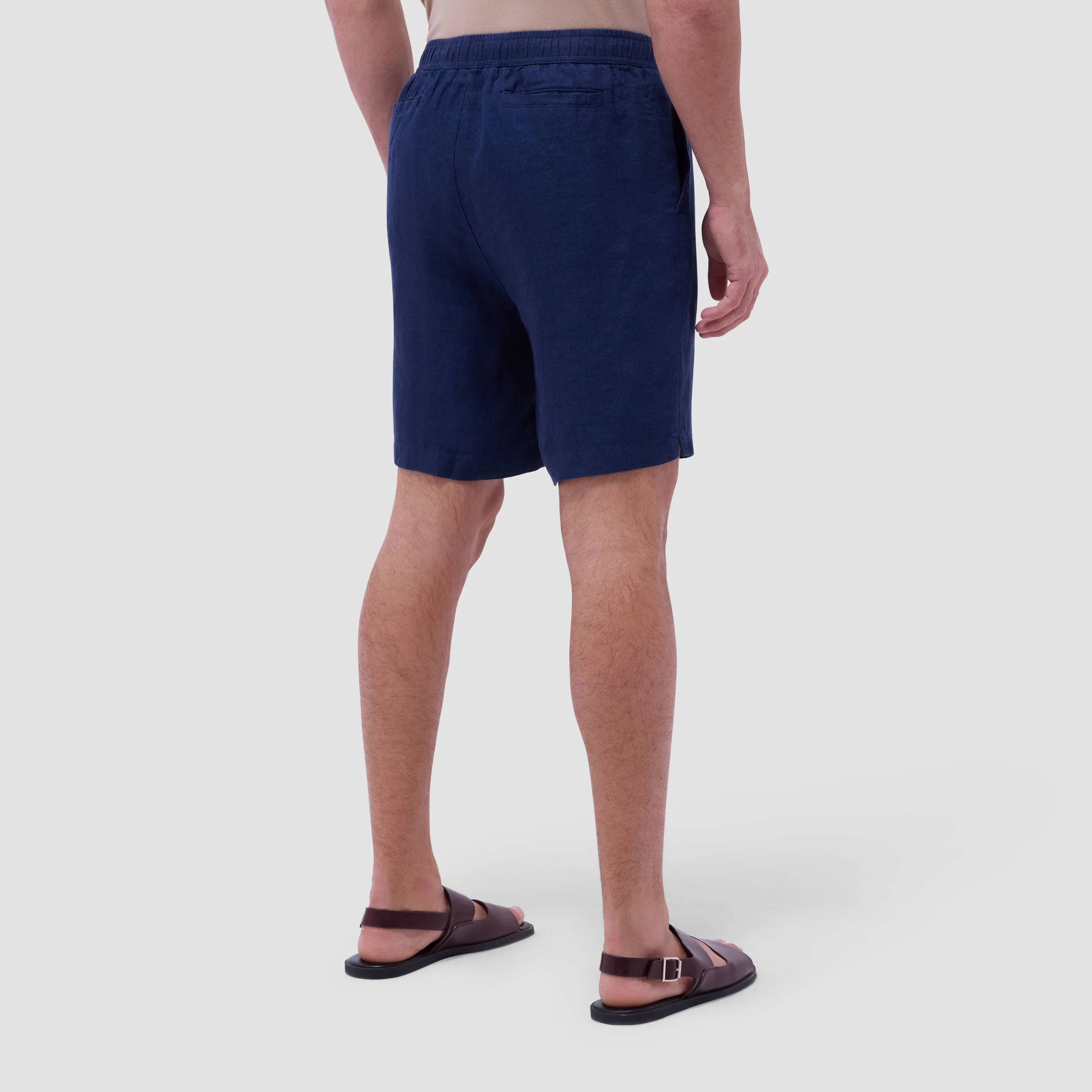 Linen Drawstring Shorts