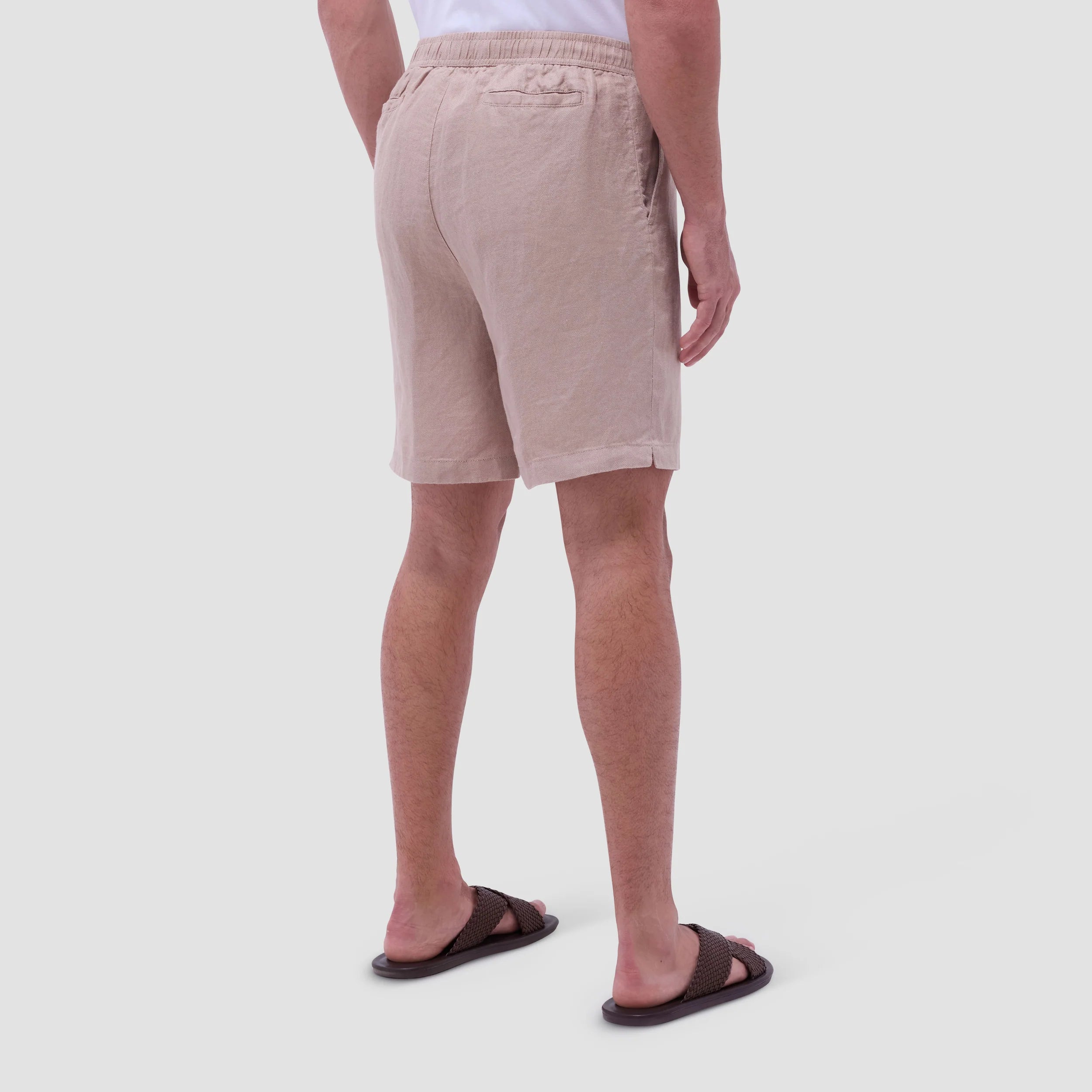 Linen Drawstring Shorts