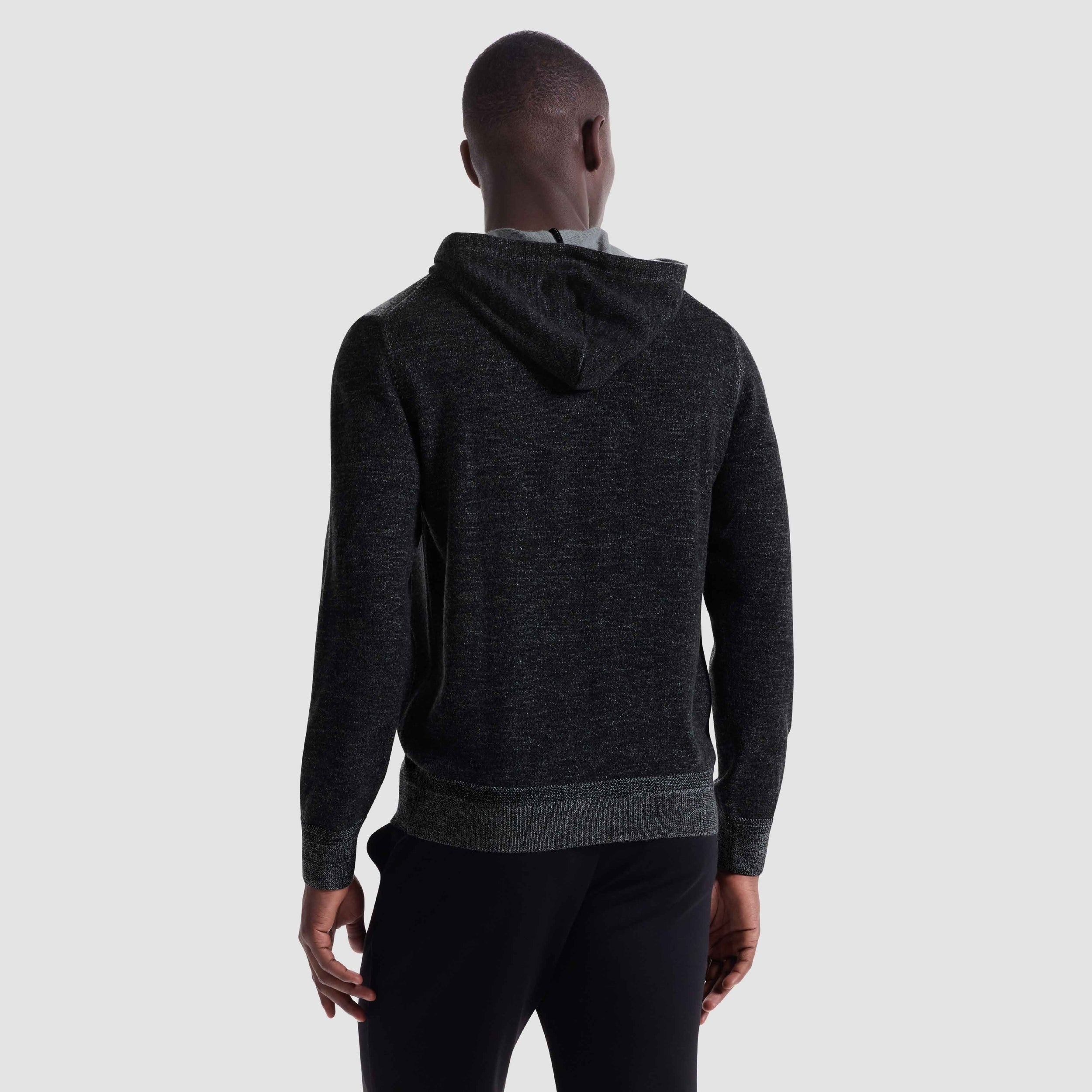 Melange Hoodie Sweater