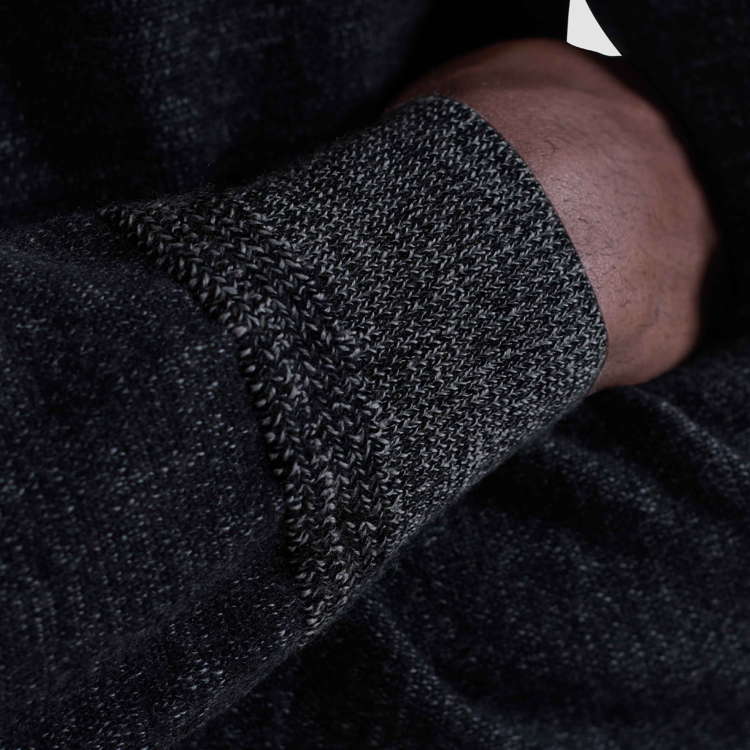 Melange Hoodie Sweater