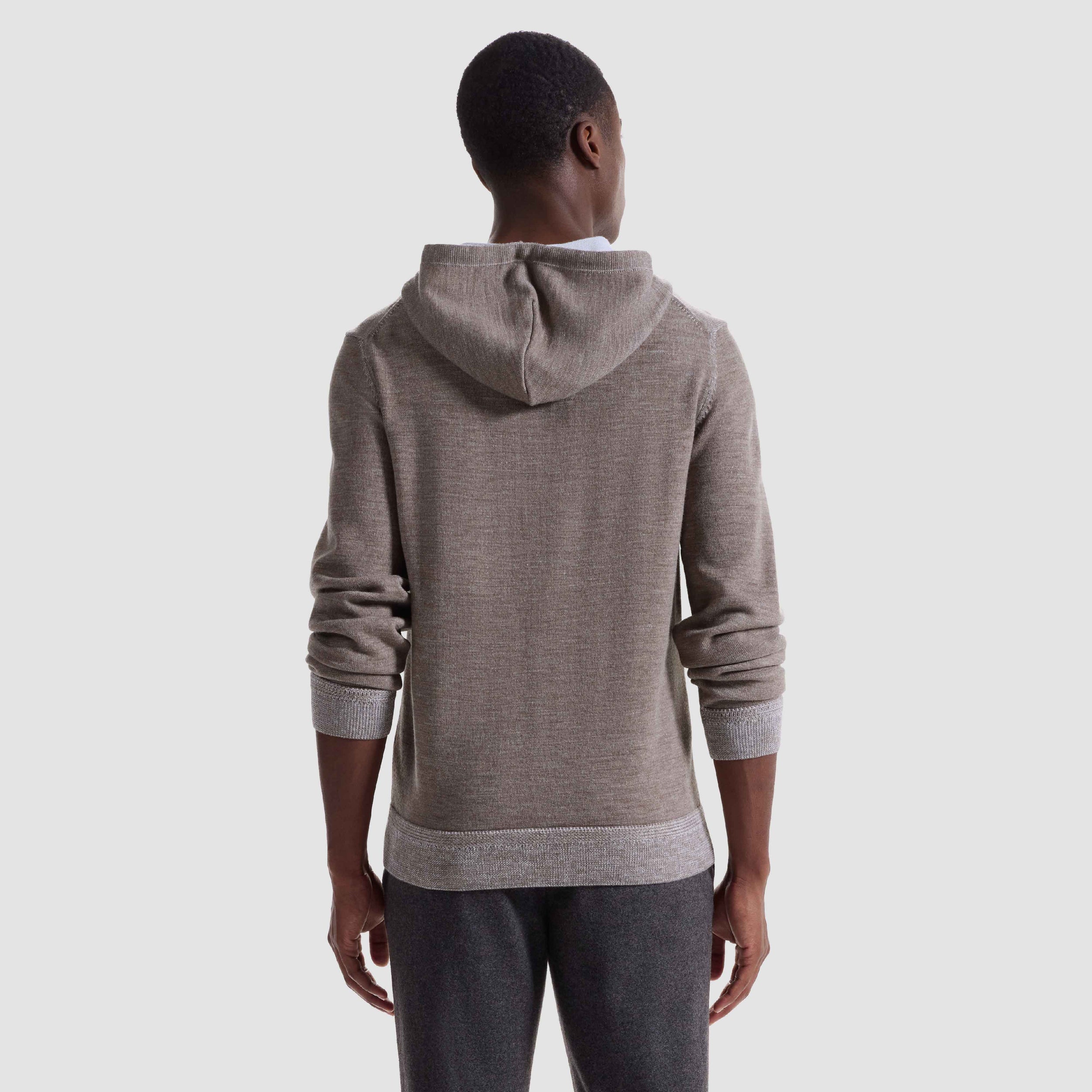 Melange Hoodie Sweater