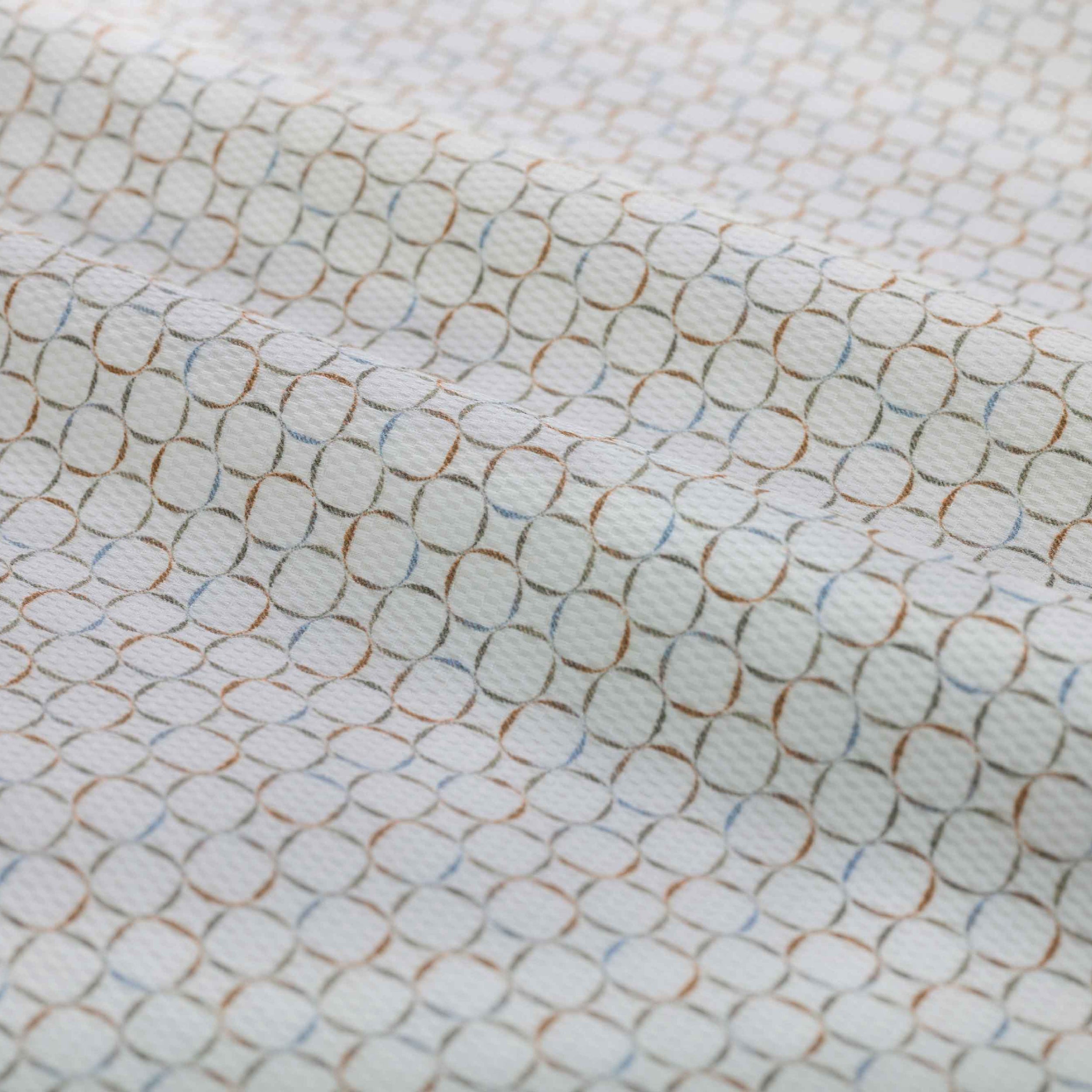 Alvin Geometric Shirt - Chalk