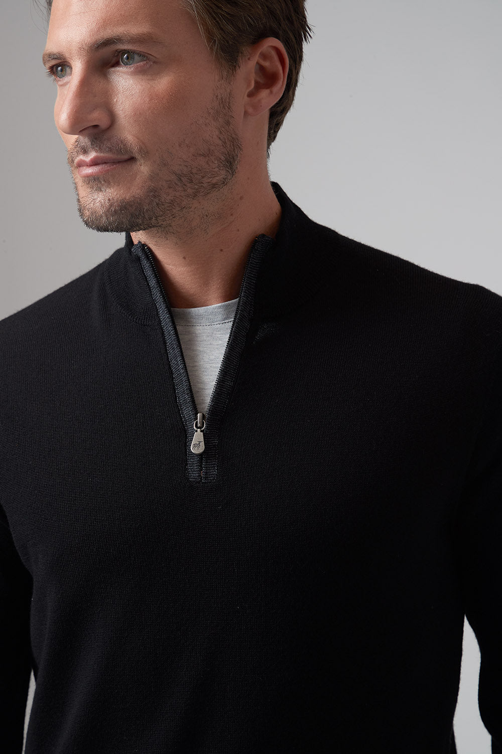 The Palmer Merino Zip Mock