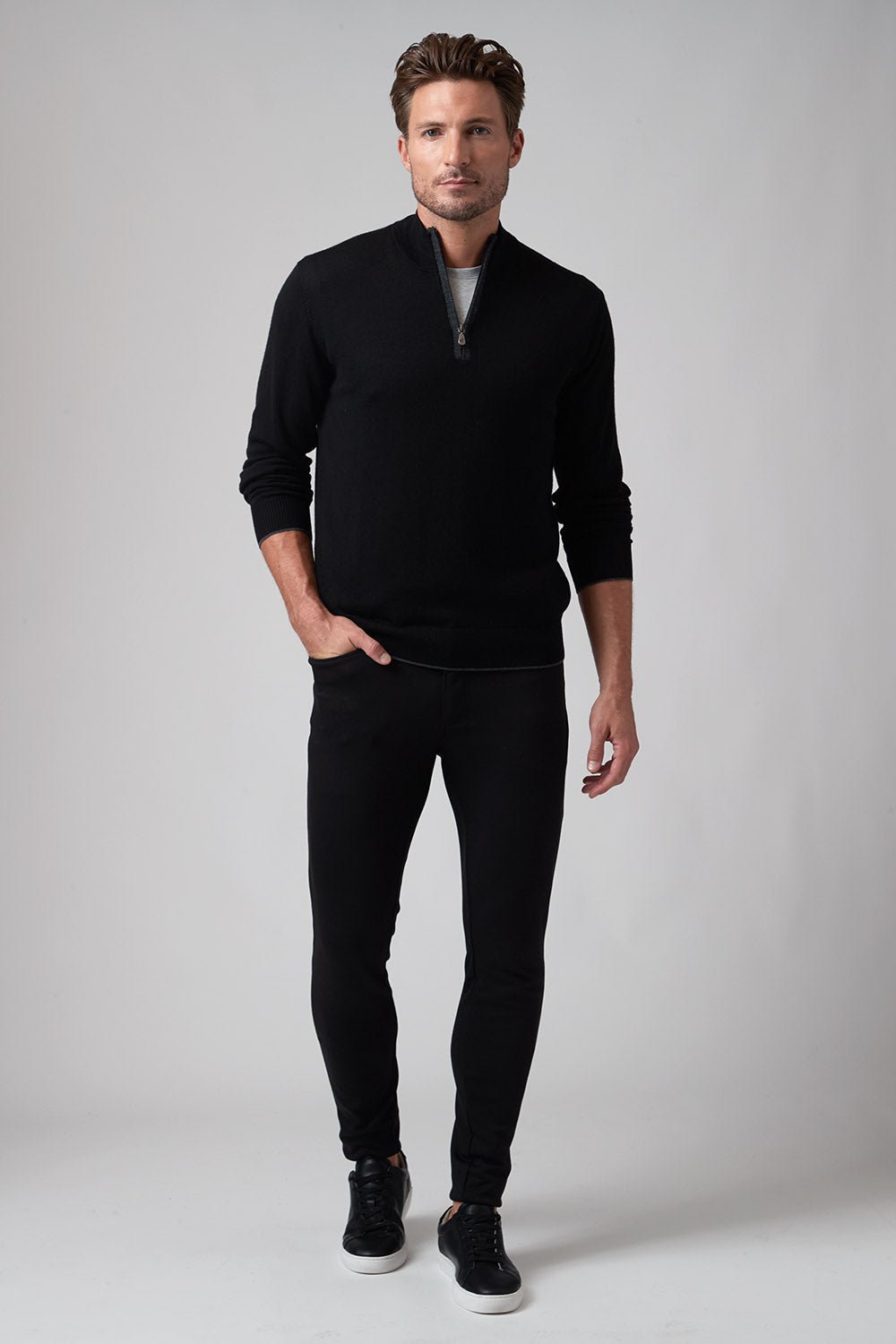 The Palmer Merino Zip Mock