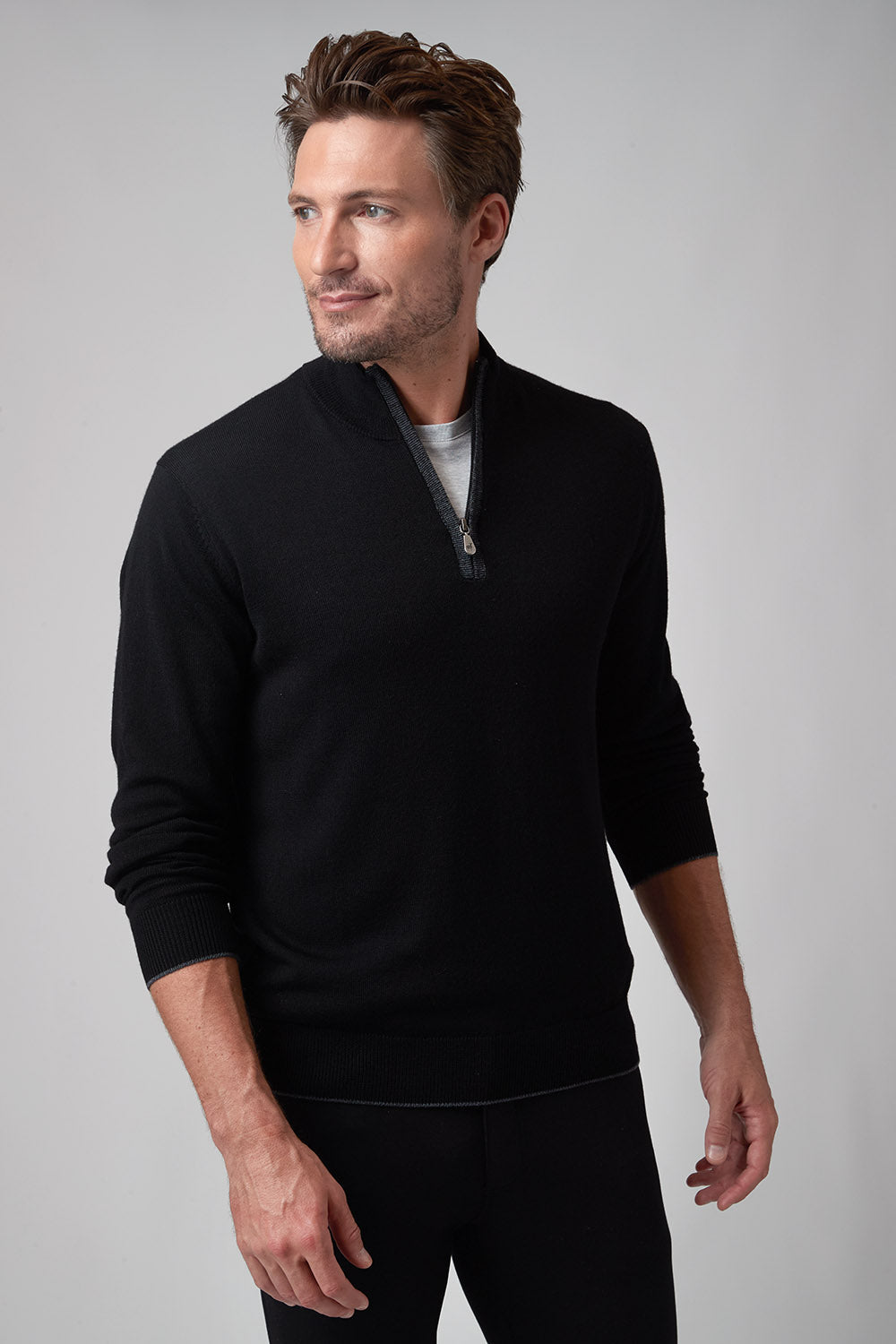 The Palmer Merino Zip Mock