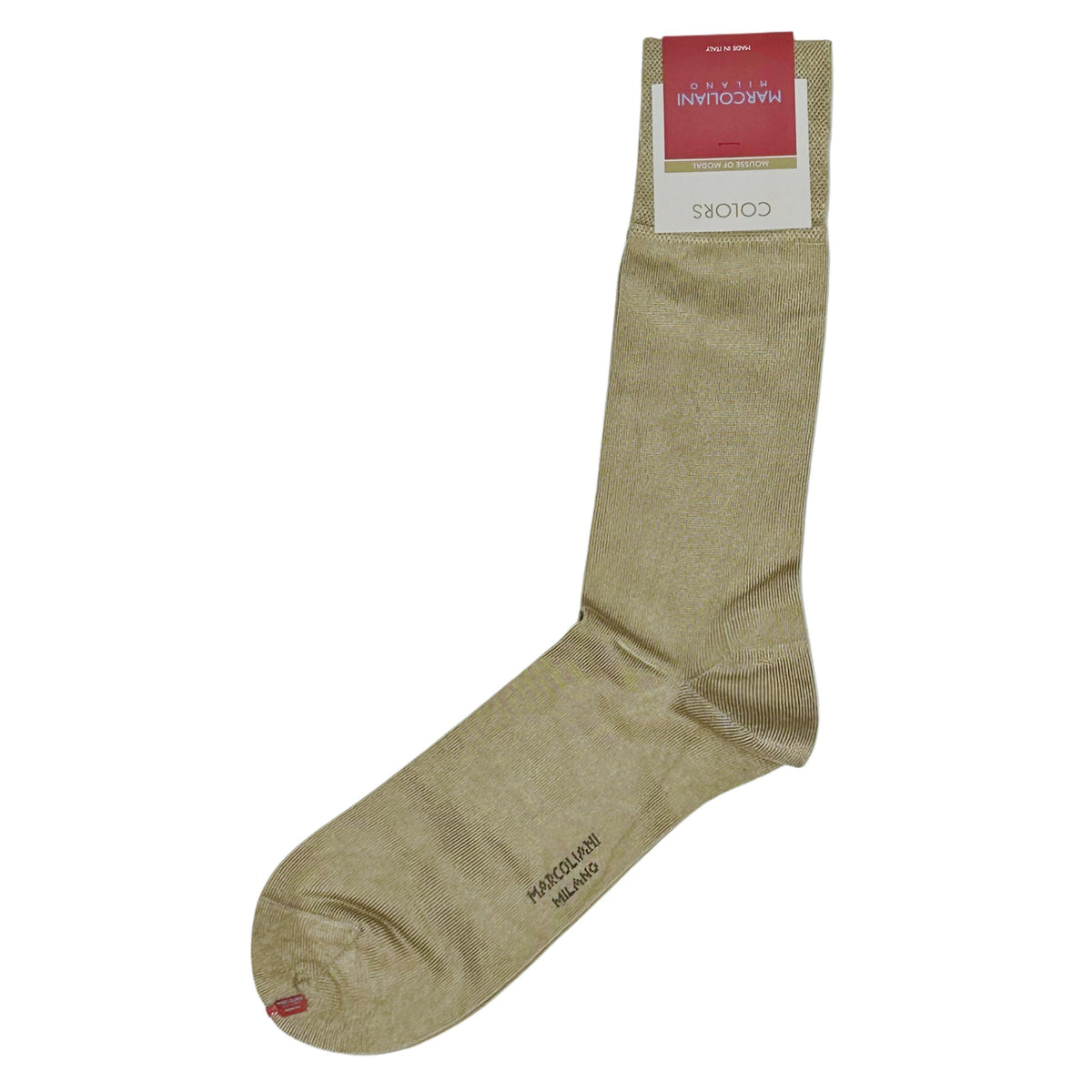 Solid Mousse of Modal Mid-Calf Socks