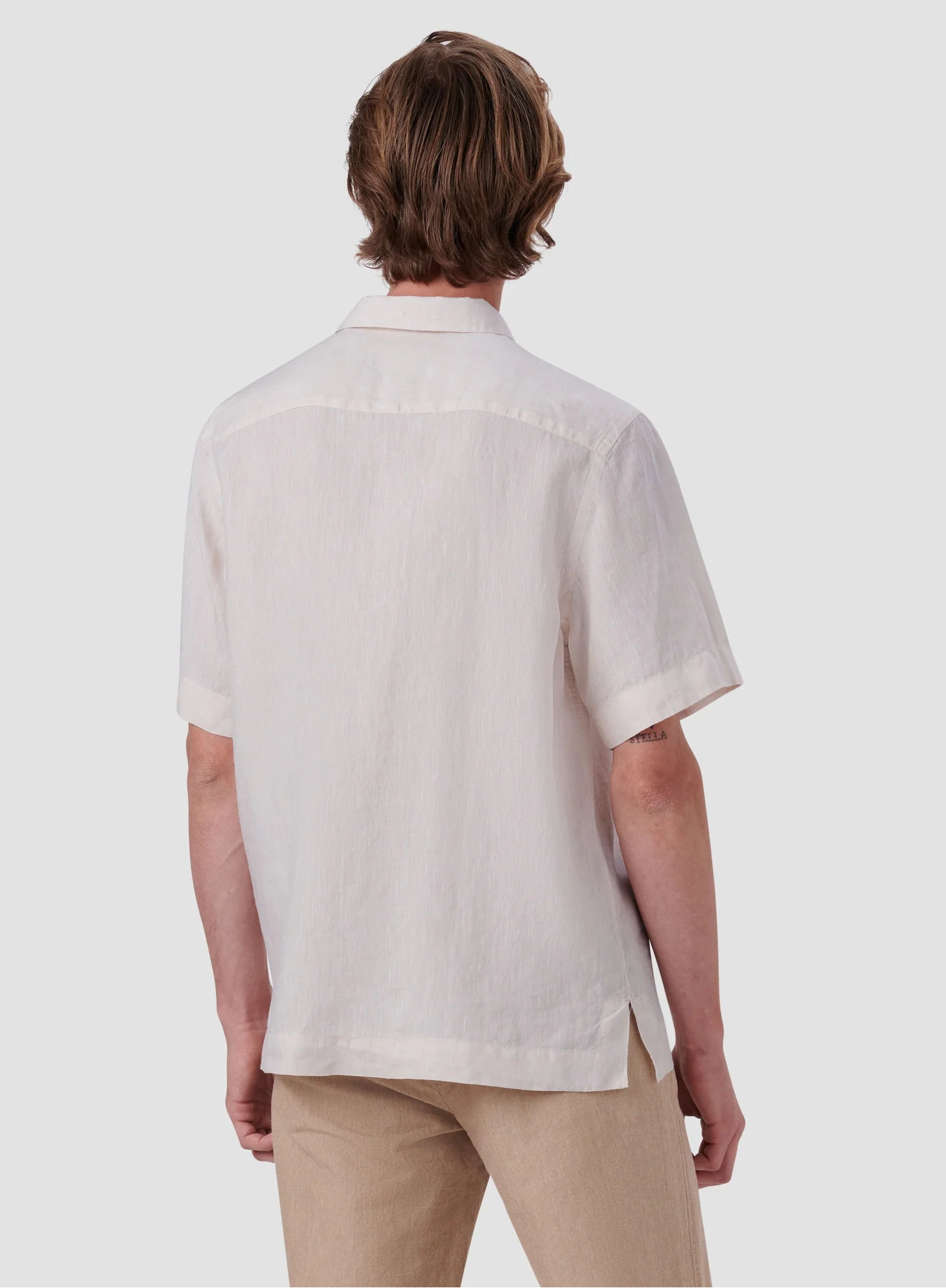 Jackson Solid Linen Camp Shirt