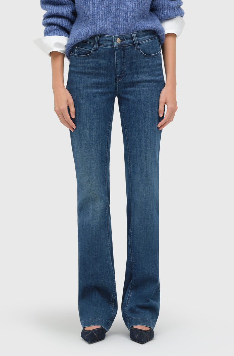 Dream Boot Authentic | Flared Fit Women's Denim-2-COBALT AUTHENTIC WASH-MAC JEANS-Levy's Clothier