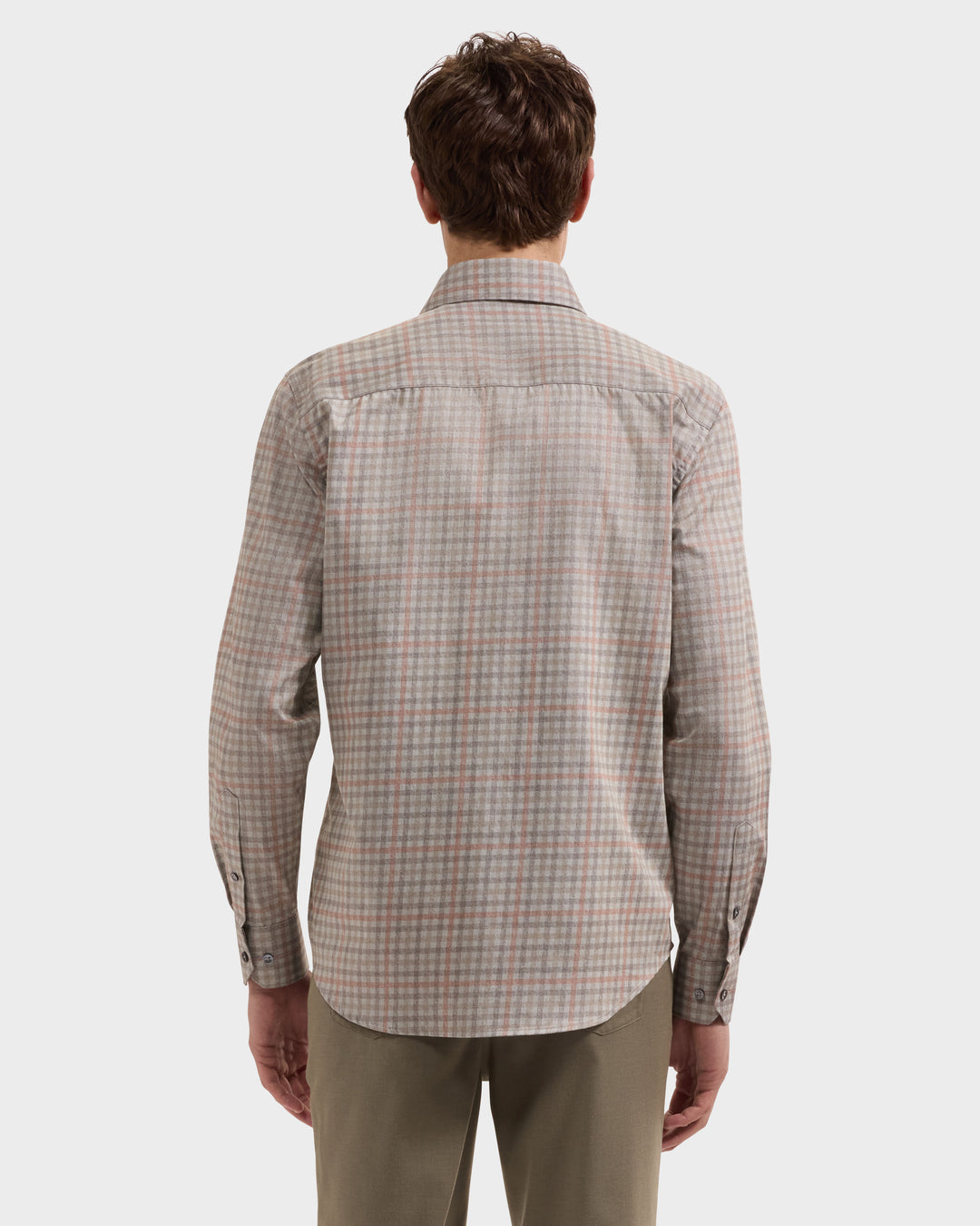 Alvin Check Shirt in Olive