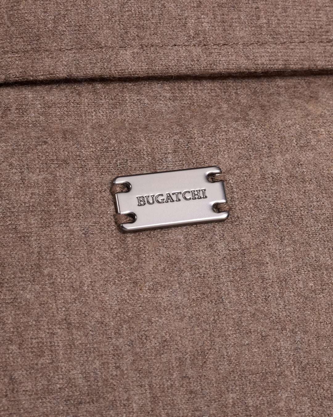 Solid Shirt Jacket in Tobacco