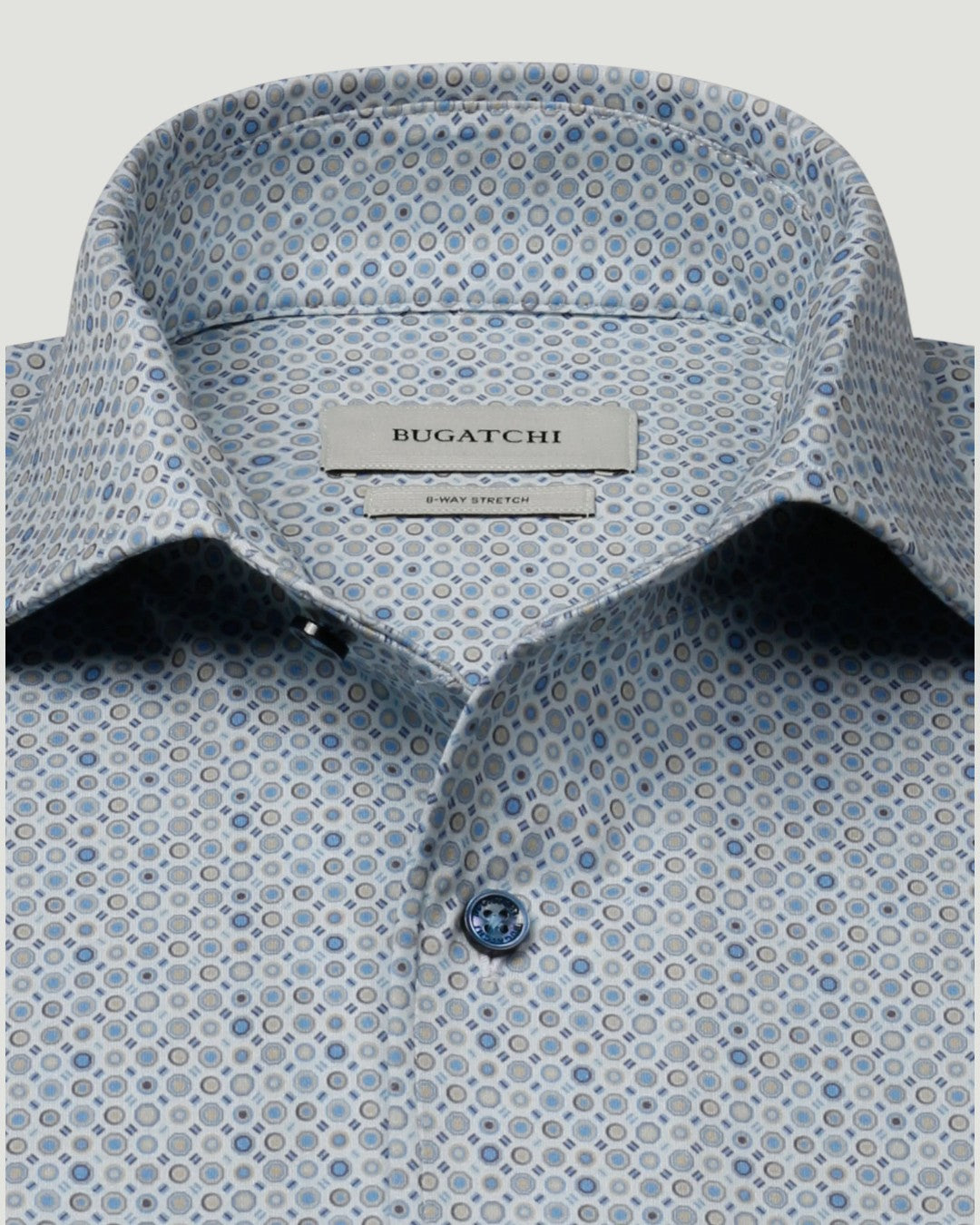 James OoohCotton Circle Long-Sleeve Shirt in Air Blue-S-AIR BLUE-BUGATCHI-Levy's Clothier