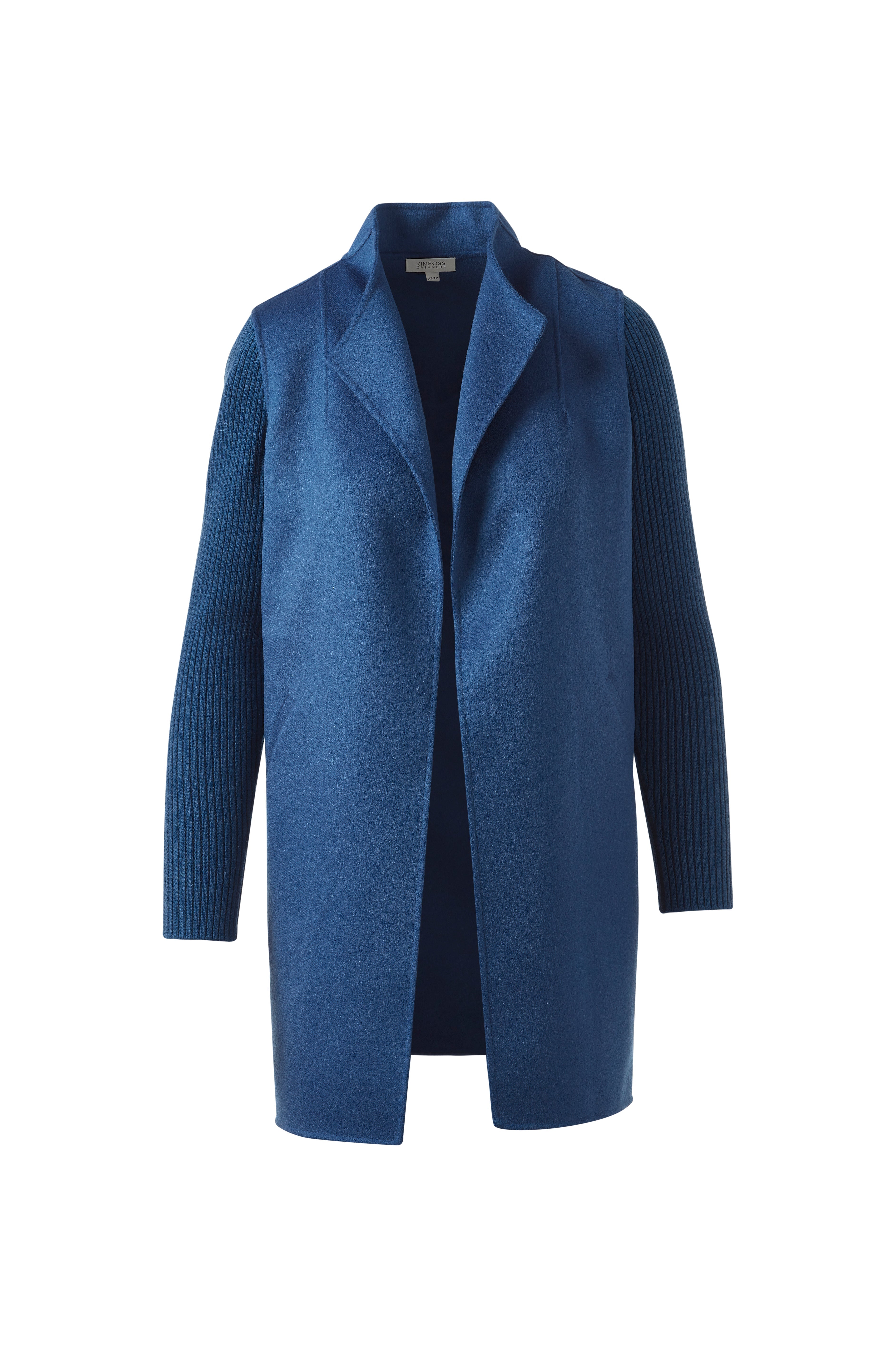 RIB SLEEVE COAT