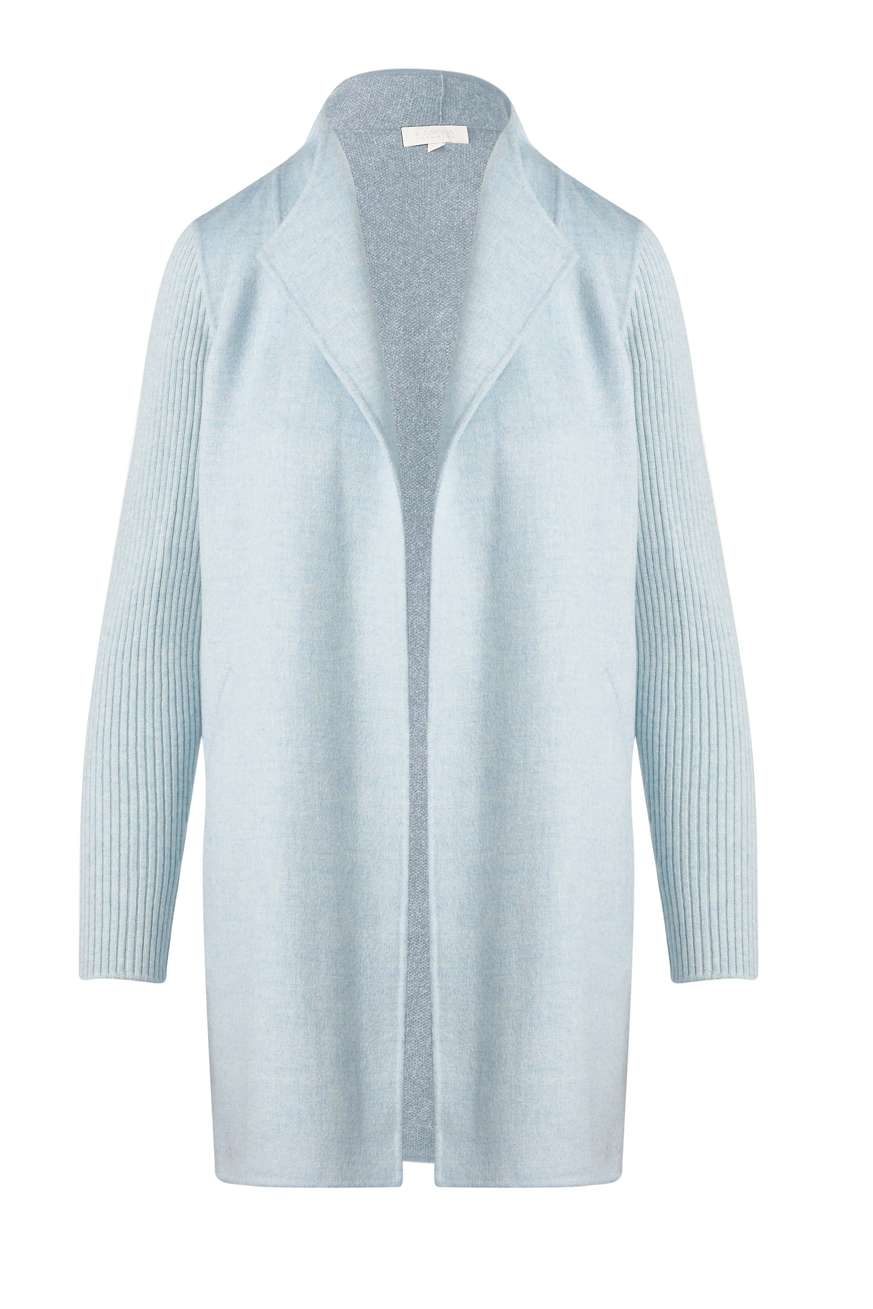RIB SLEEVE COAT
