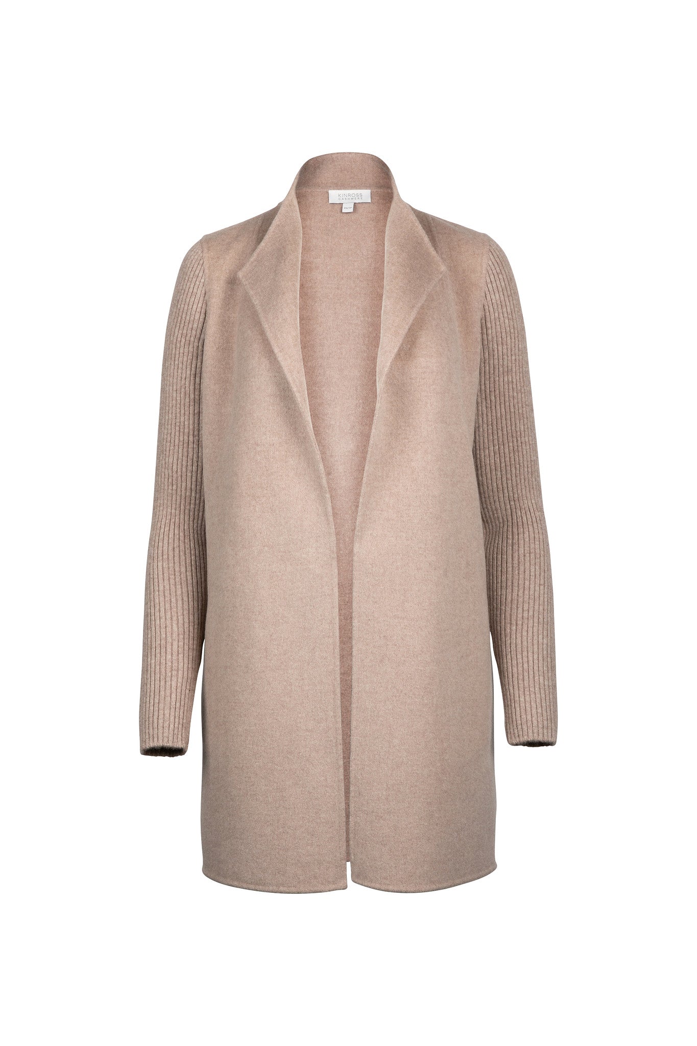 RIB SLEEVE COAT