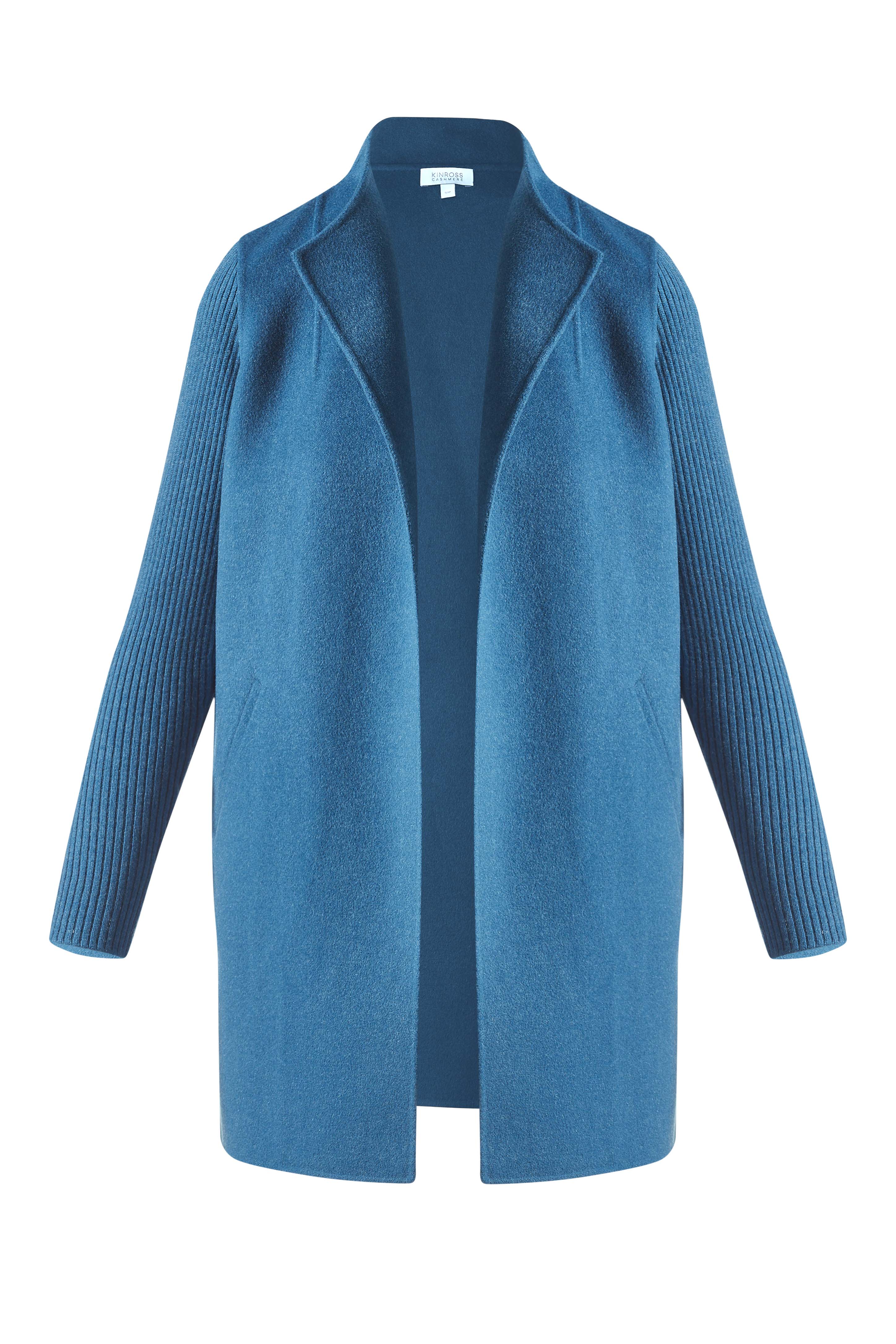 RIB SLEEVE COAT