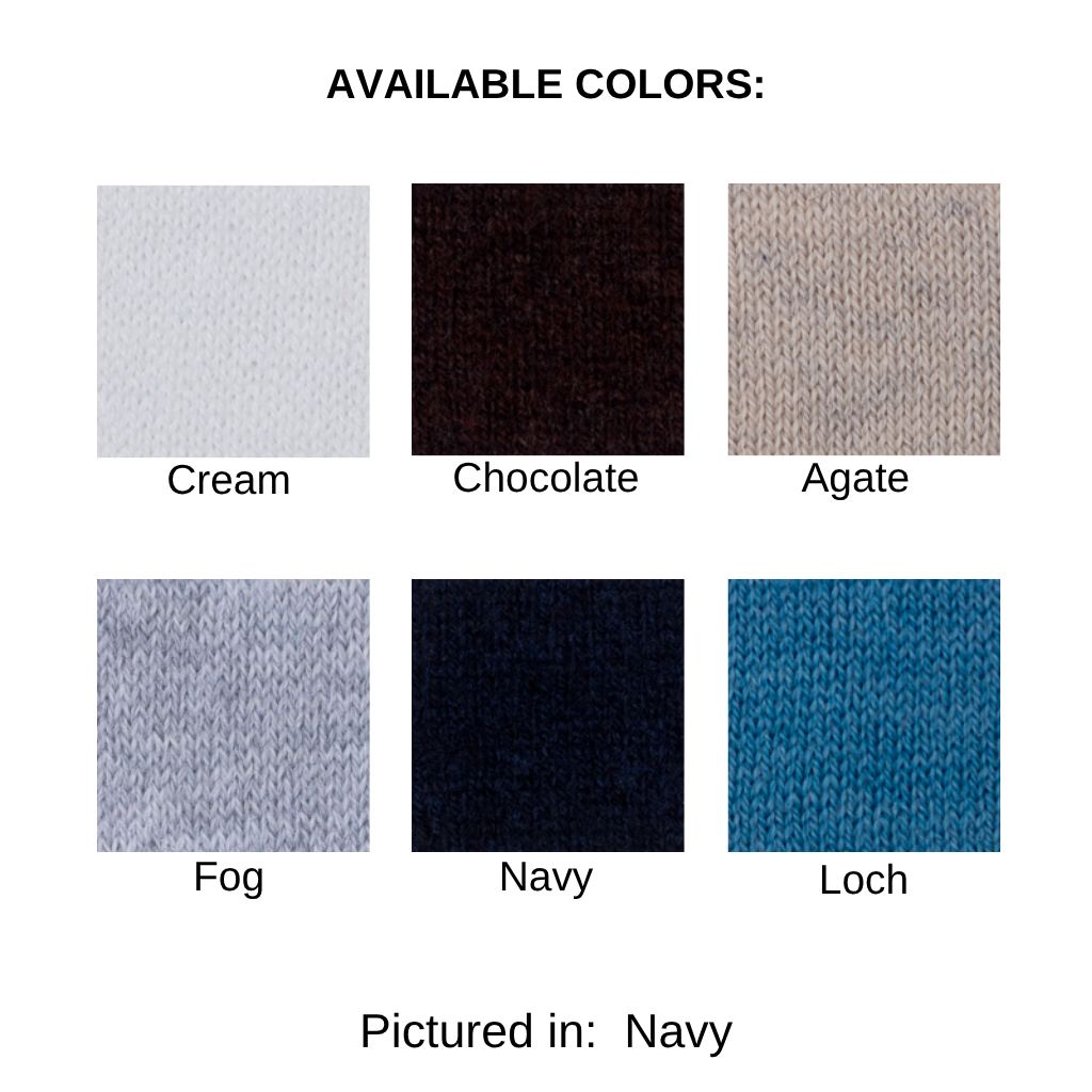MICRO GARTER HI LOW CREW SWEATER