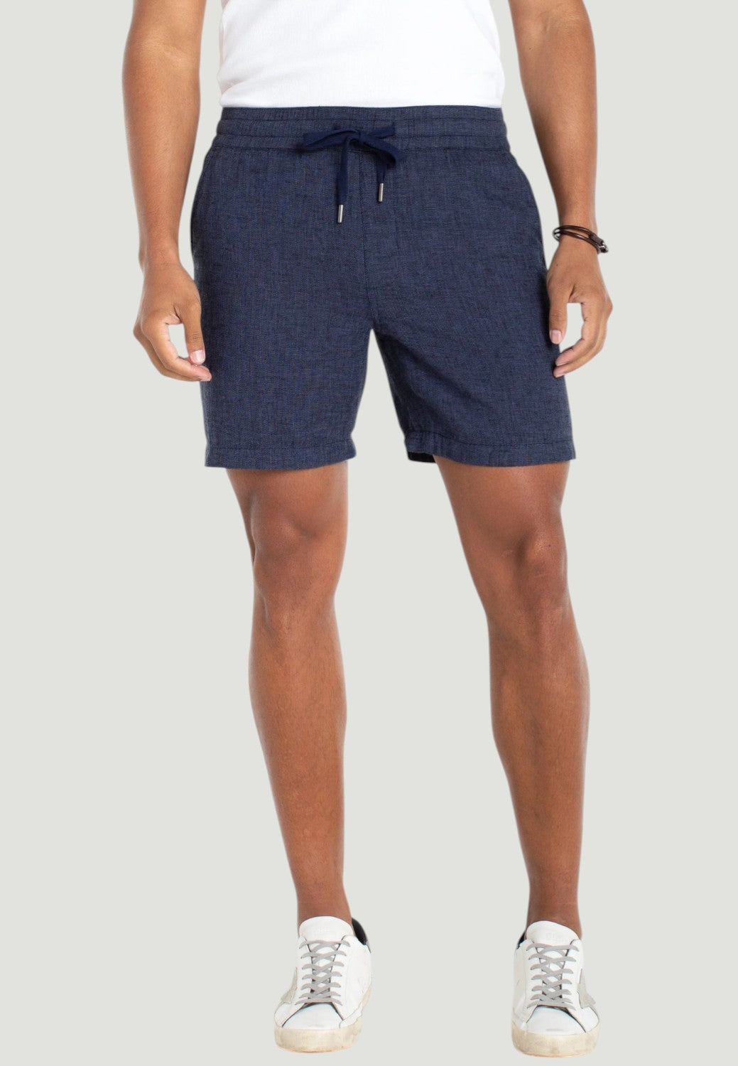 Men's Drawstring Short - Navy-XS-NAVY-LIVERPOOL-Levy's Clothier