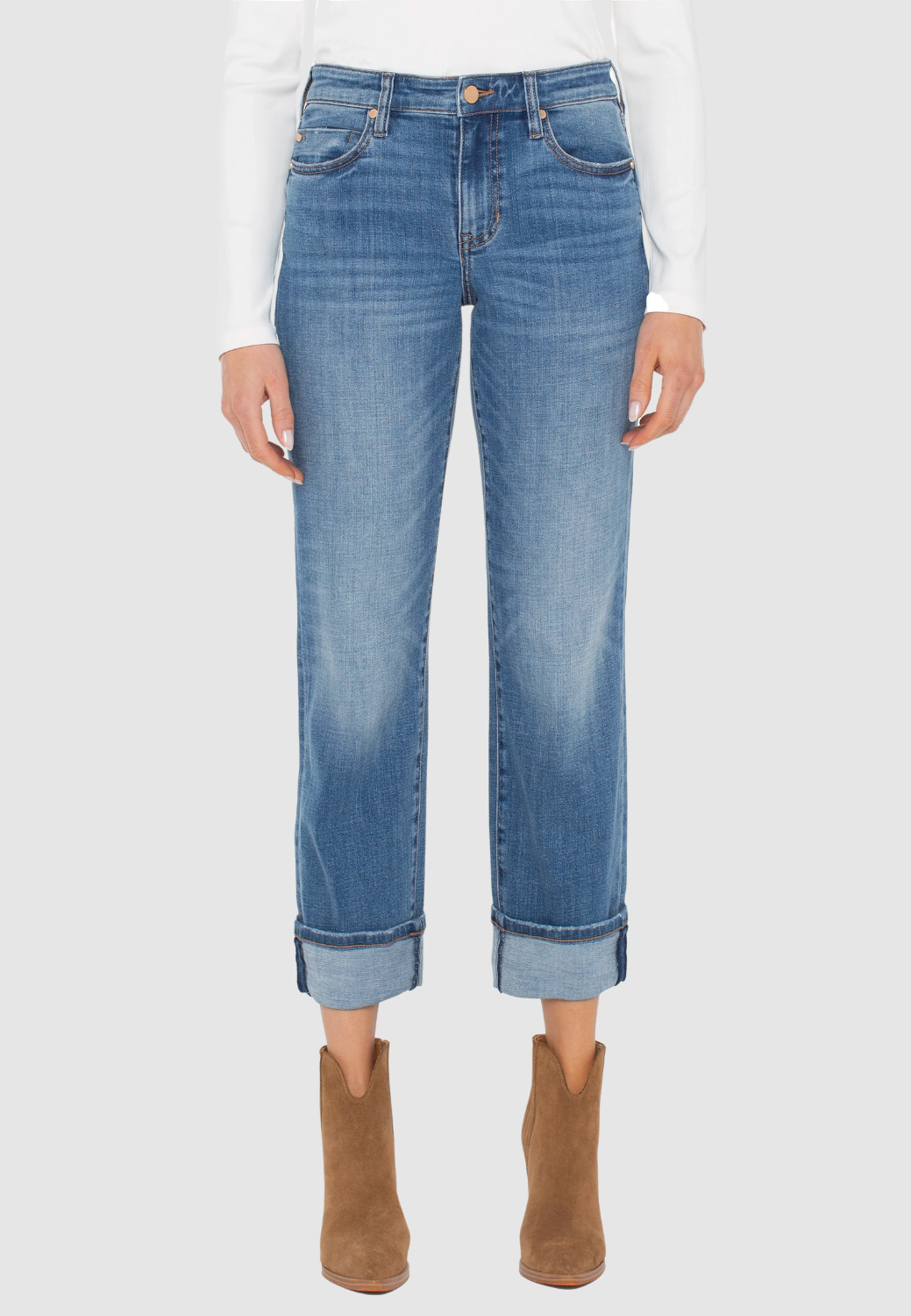 Marley Girlfriend 27" Cuffed - Campus