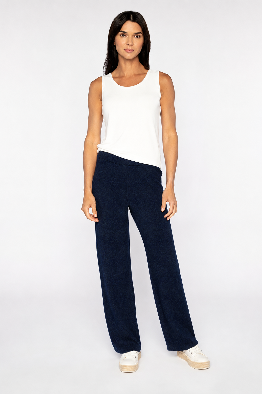 Doubleknit Pant-XS-NAVY-KINROSS CASHMERE-Levy's Clothier