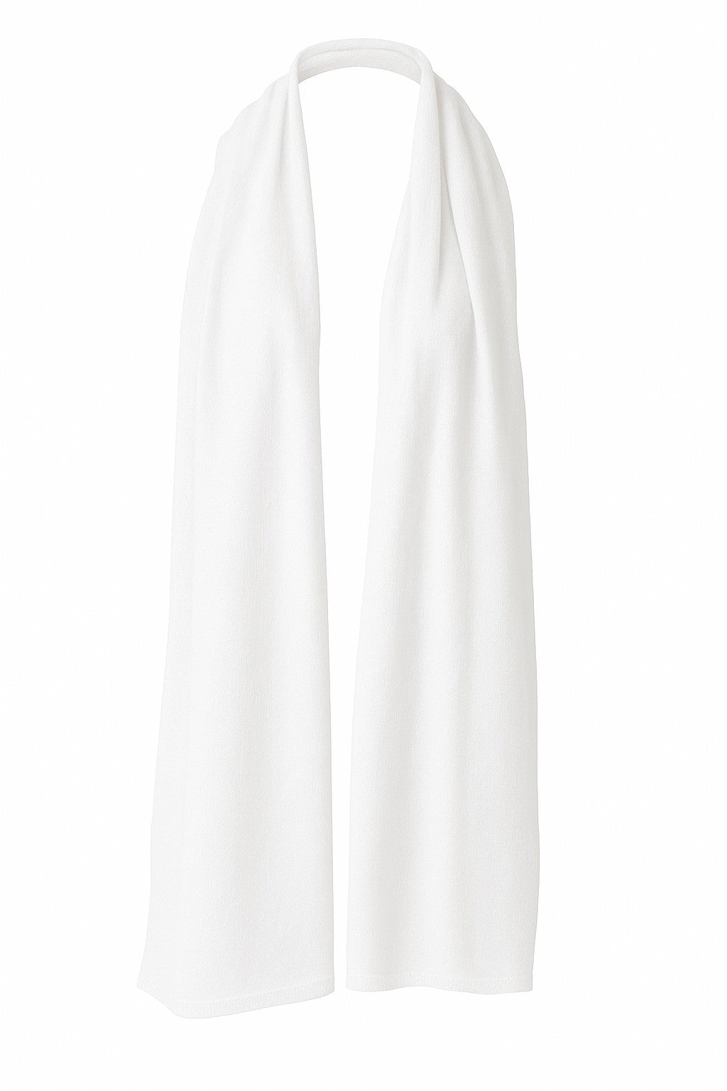LINEN LUREX WRAP-WHITE-OS-Kinross Cashmere-Levy's Clothier