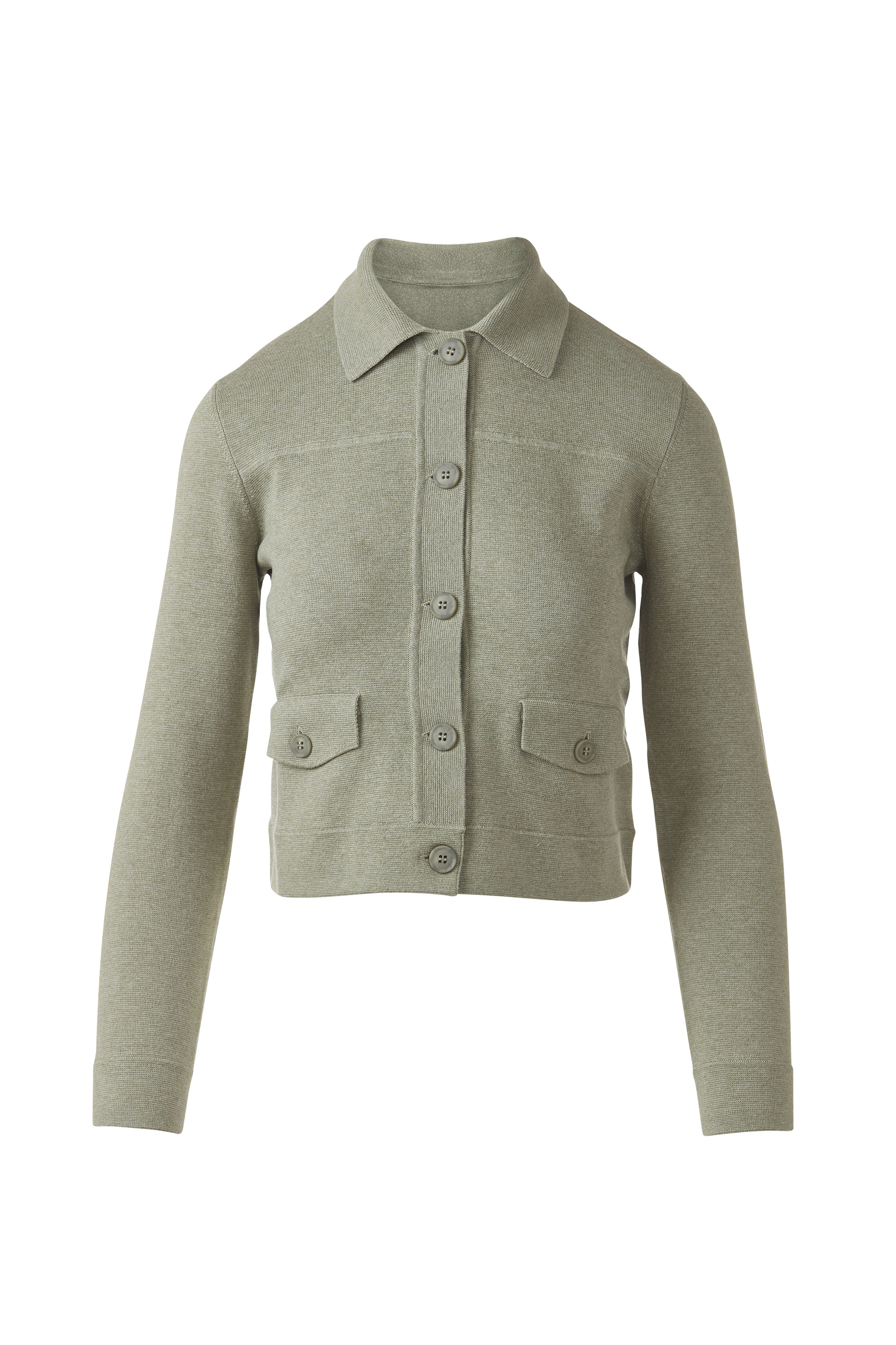 TRAVEL SHACKET-SAGE-XS-Kinross Cashmere-Levy's Clothier